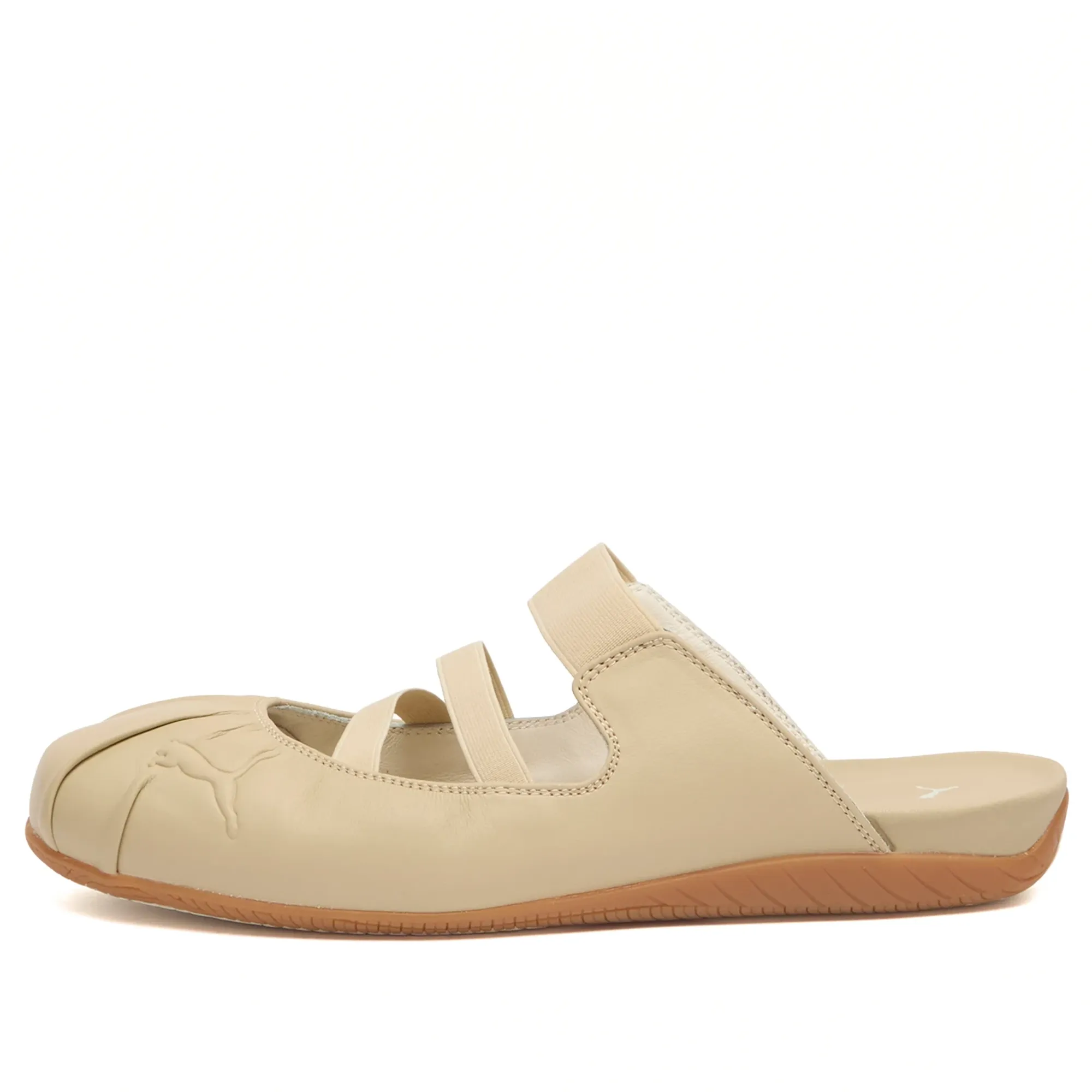 Puma Women's Speedcat Mule Sneaker Toasted Almond/Melted Caramel