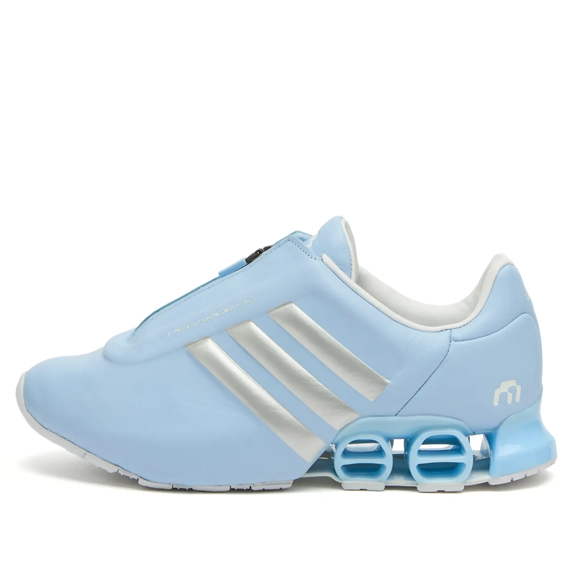 Adidas Women's x Miaou Megaride 52 Sneaker Glow Blue/Silver/White
