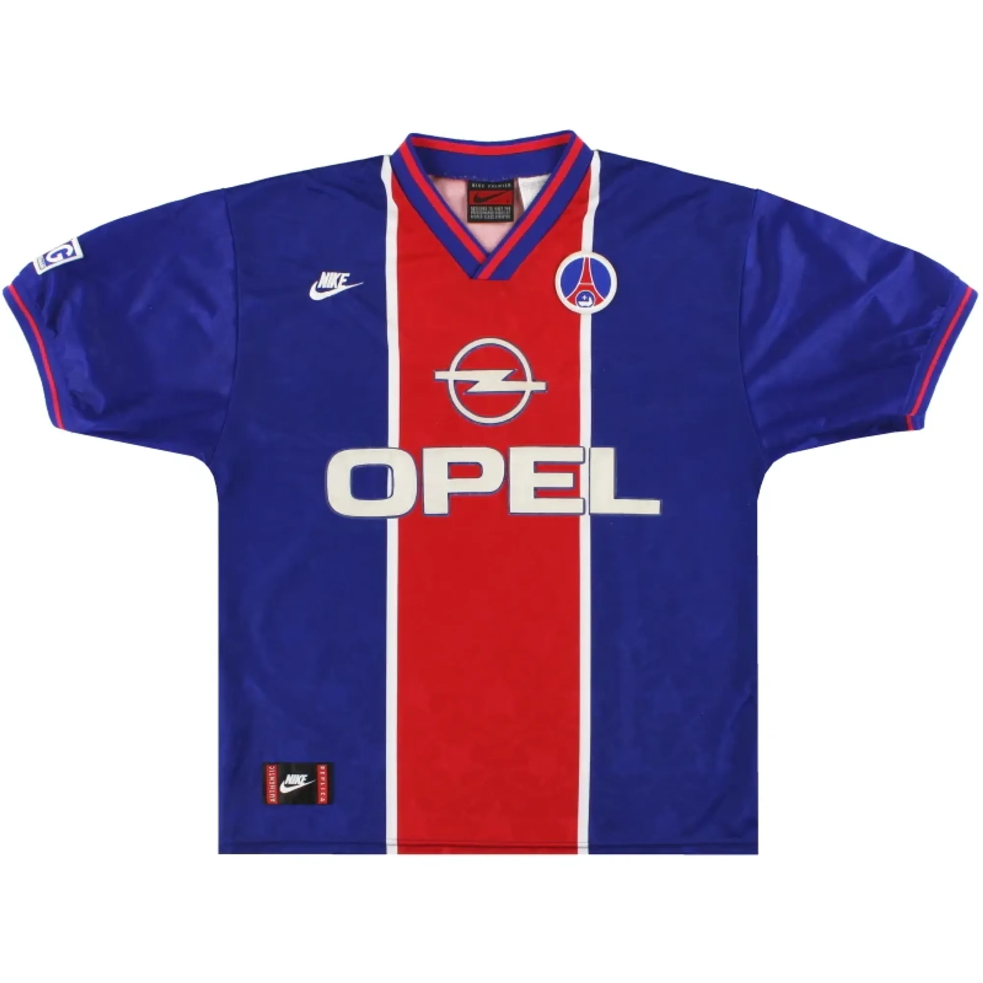1995-96 Paris Saint-Germain Nike Home Shirt XL - Paris Saint-Germain / Excellent 