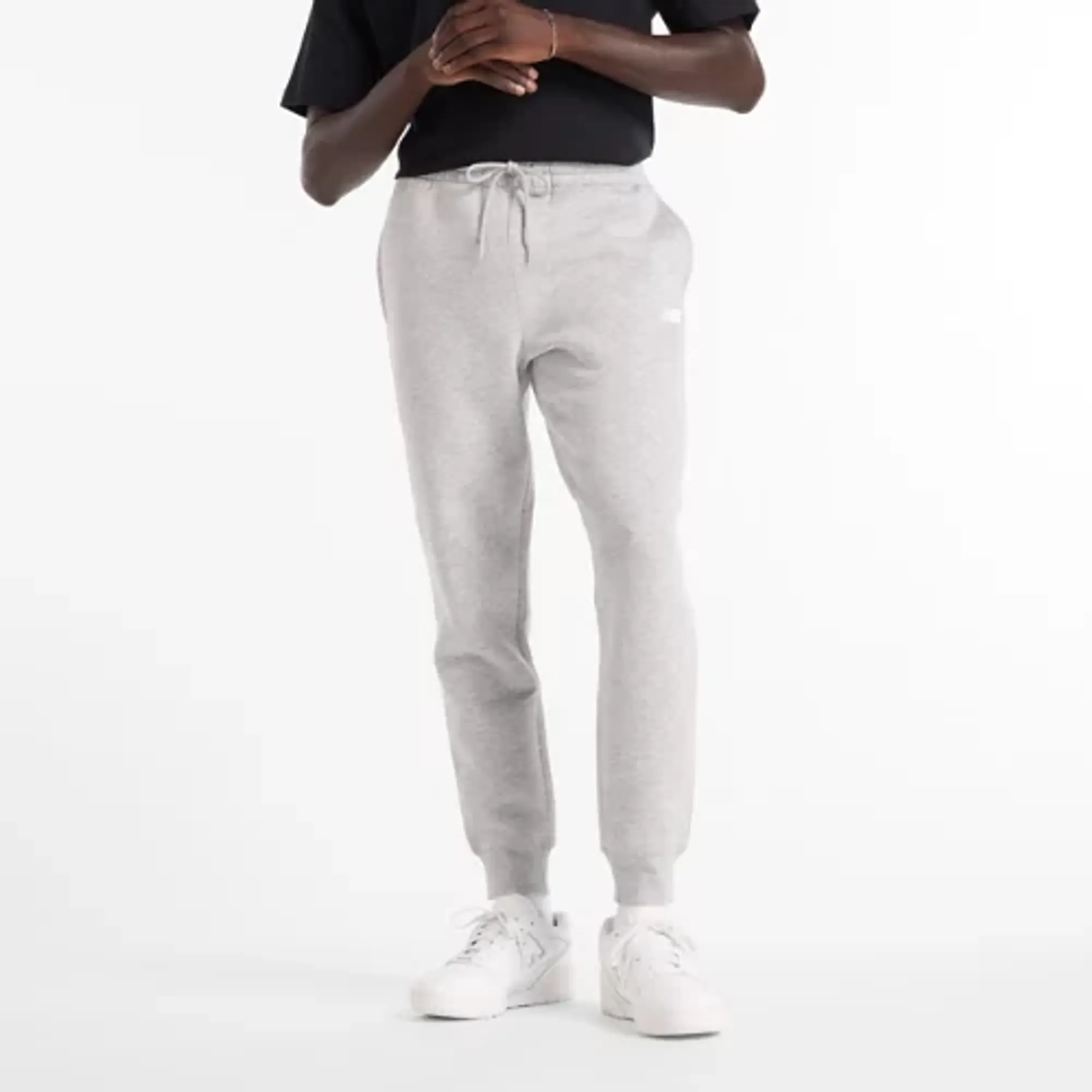 New Balance Men's Sport Fleece Jogger in Grey Cotton