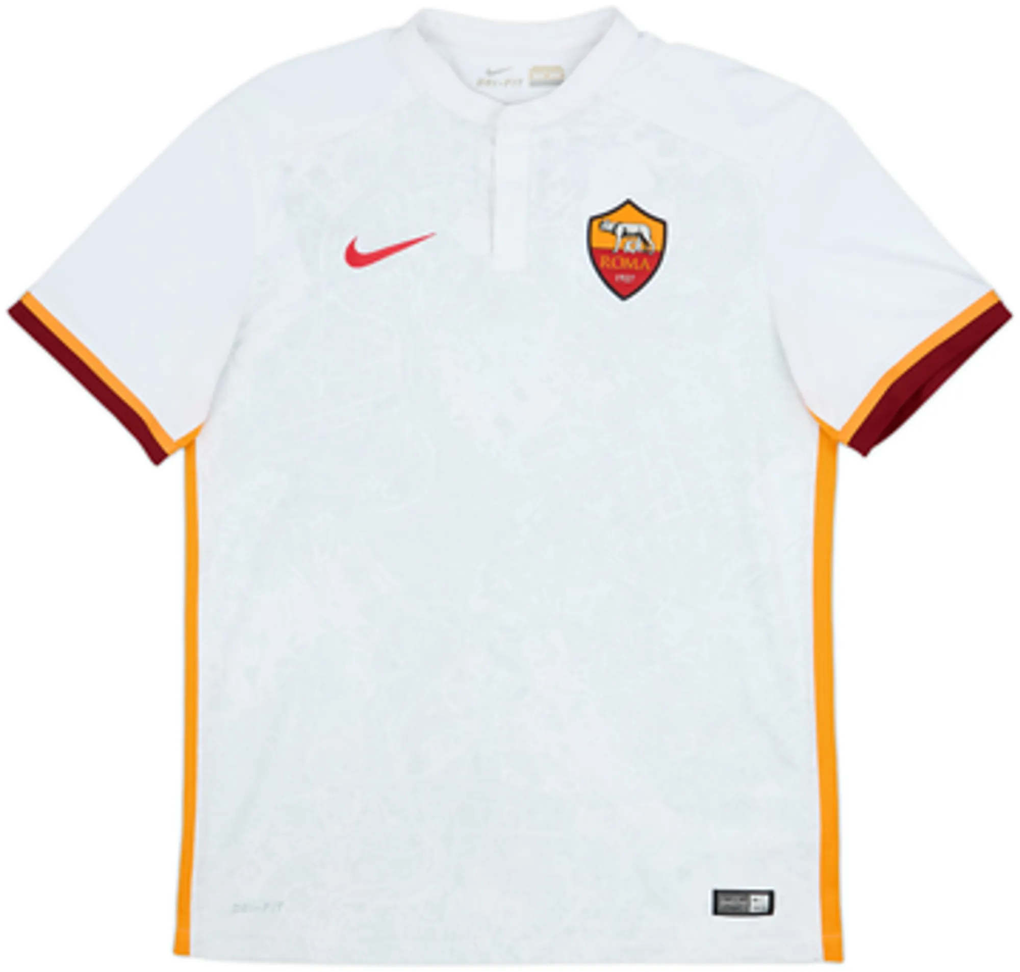 2015-16 Roma Away Shirt Dzeko #9 - 6/10 - (M)
