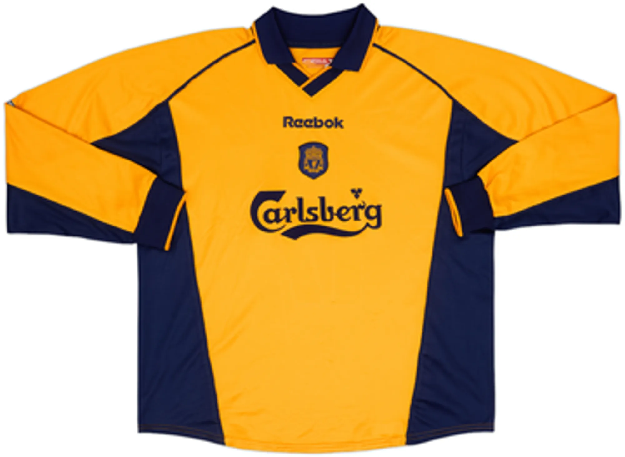 2000-02 Liverpool Away L/S Shirt Gerrard #17 - 8/10 - (XL)