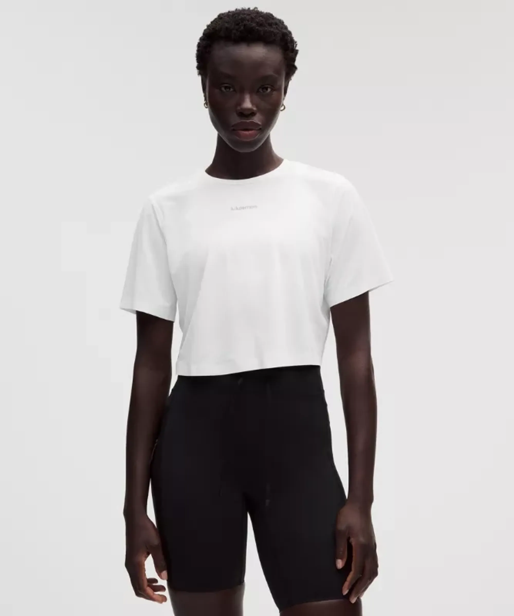 lululemon – Women's Lightweight Relaxed Running Short-Sleeve Shirt – Color White – Size XS