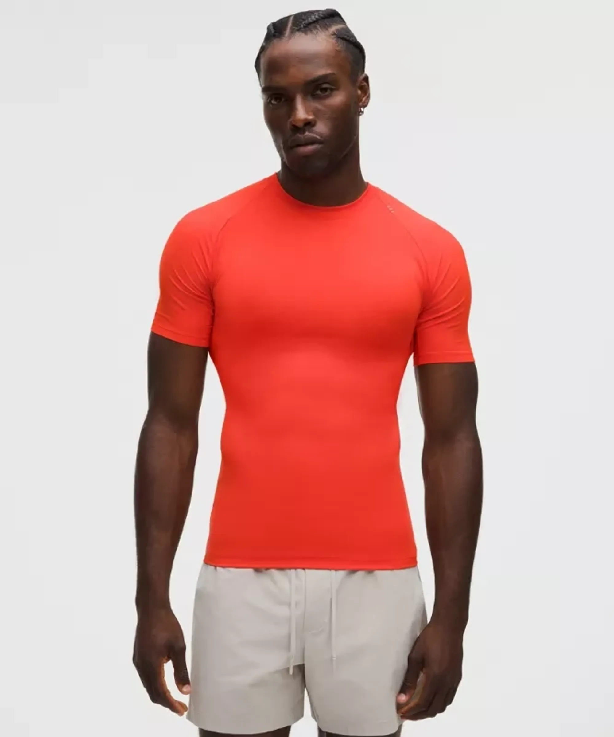 lululemon – Men's Repper Short-Sleeve Shirt – Color Red – Size XL