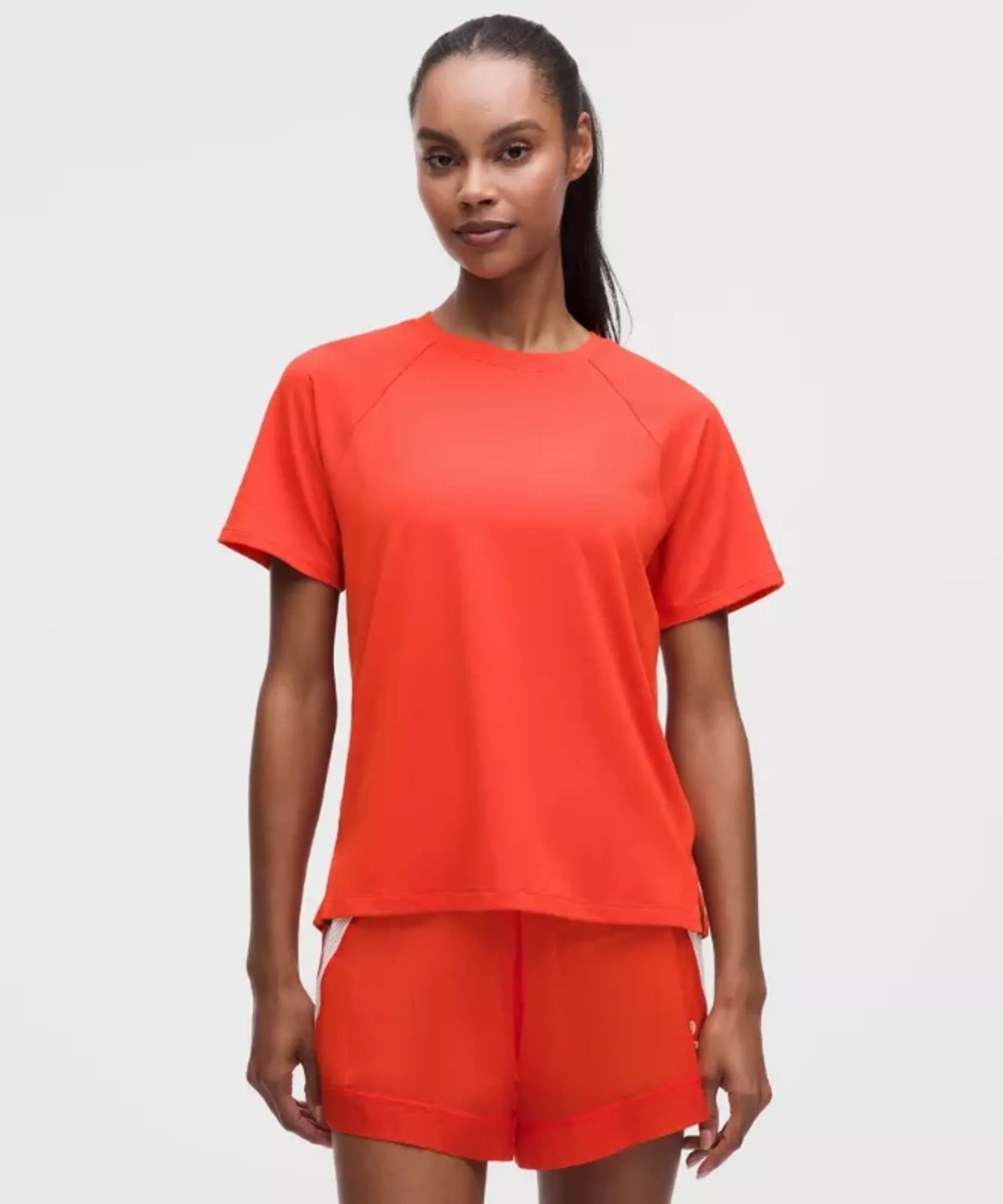 lululemon – Women's License to Train Classic-Fit T-Shirt – Color Red – Size 12