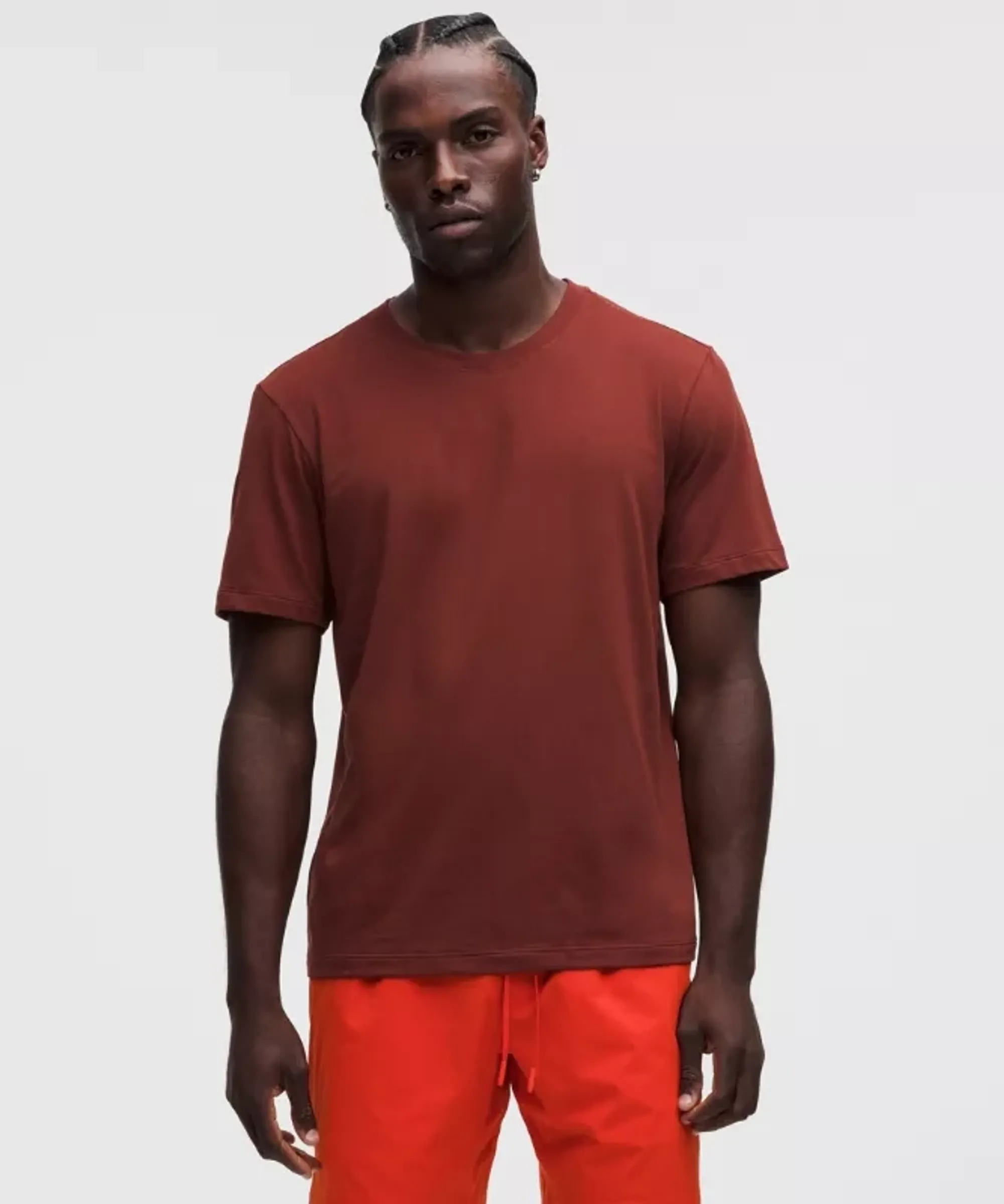 lululemon – Men's Zeroed In Short-Sleeve Shirt – Color Red – Size 2XL