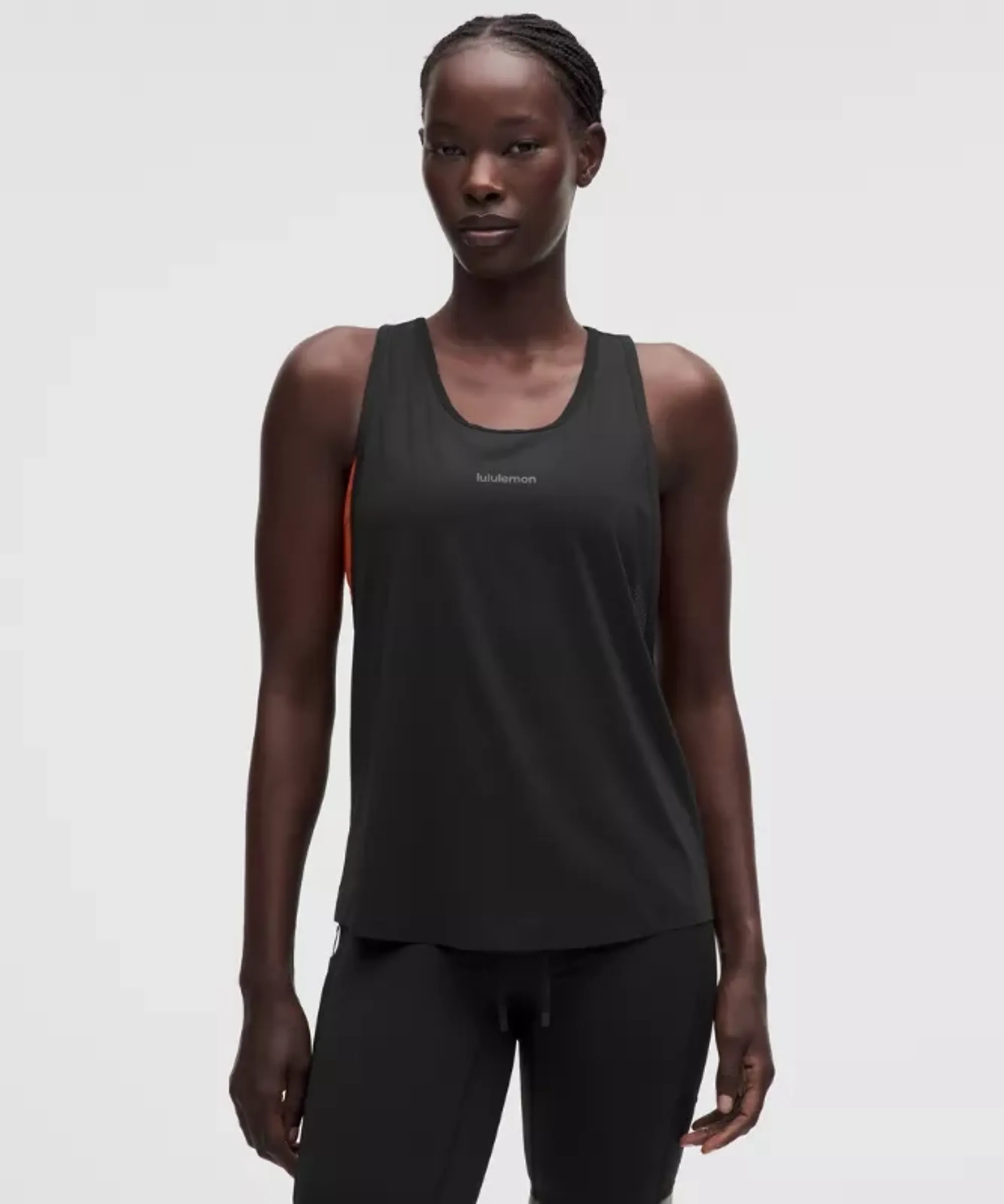 lululemon – Women's Lightweight Classic-Fit Running Singlet – Color Black – Size Small