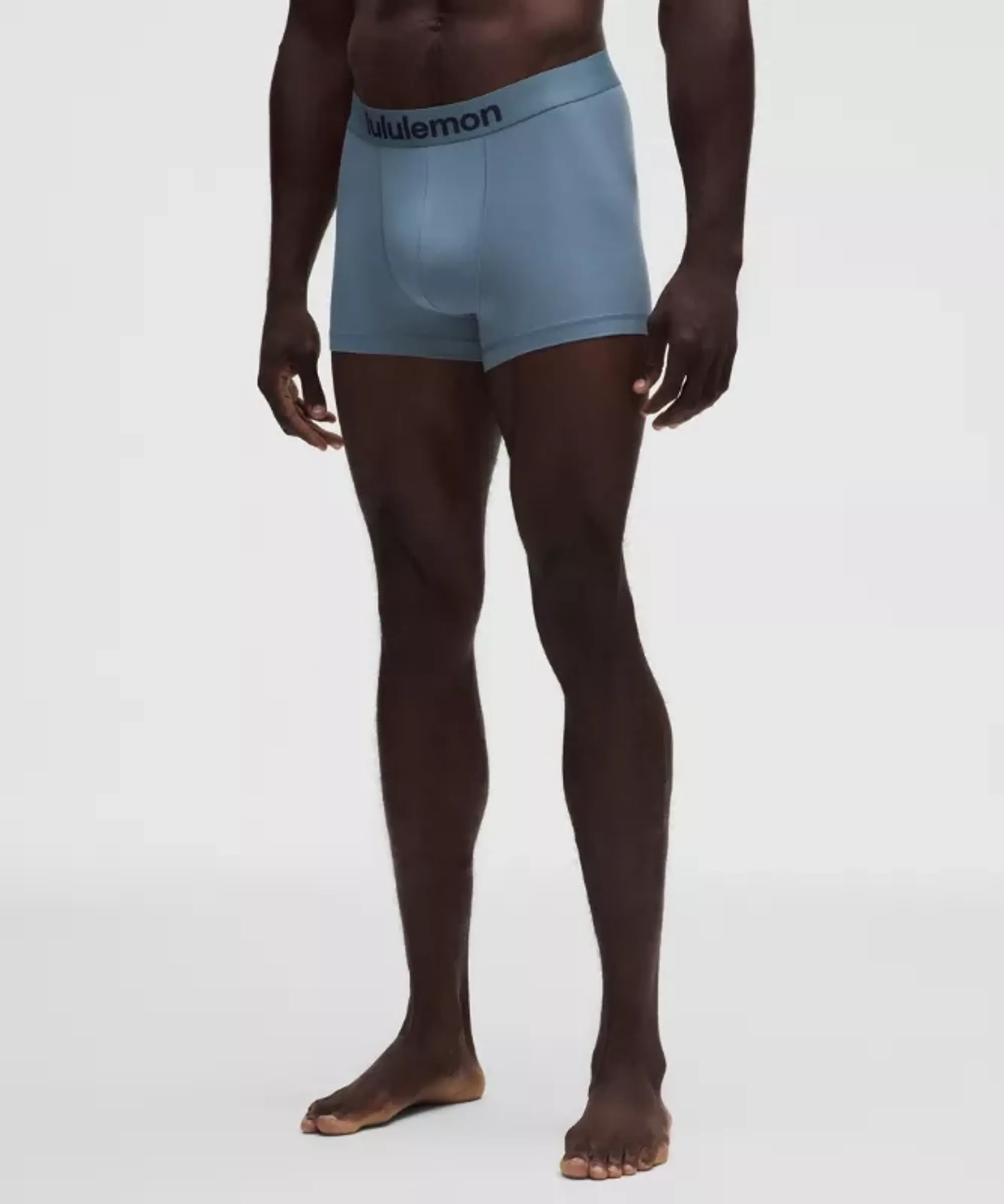lululemon – Men's Always In Motion Boxers Briefs – 3" – Color Blue – Size Medium