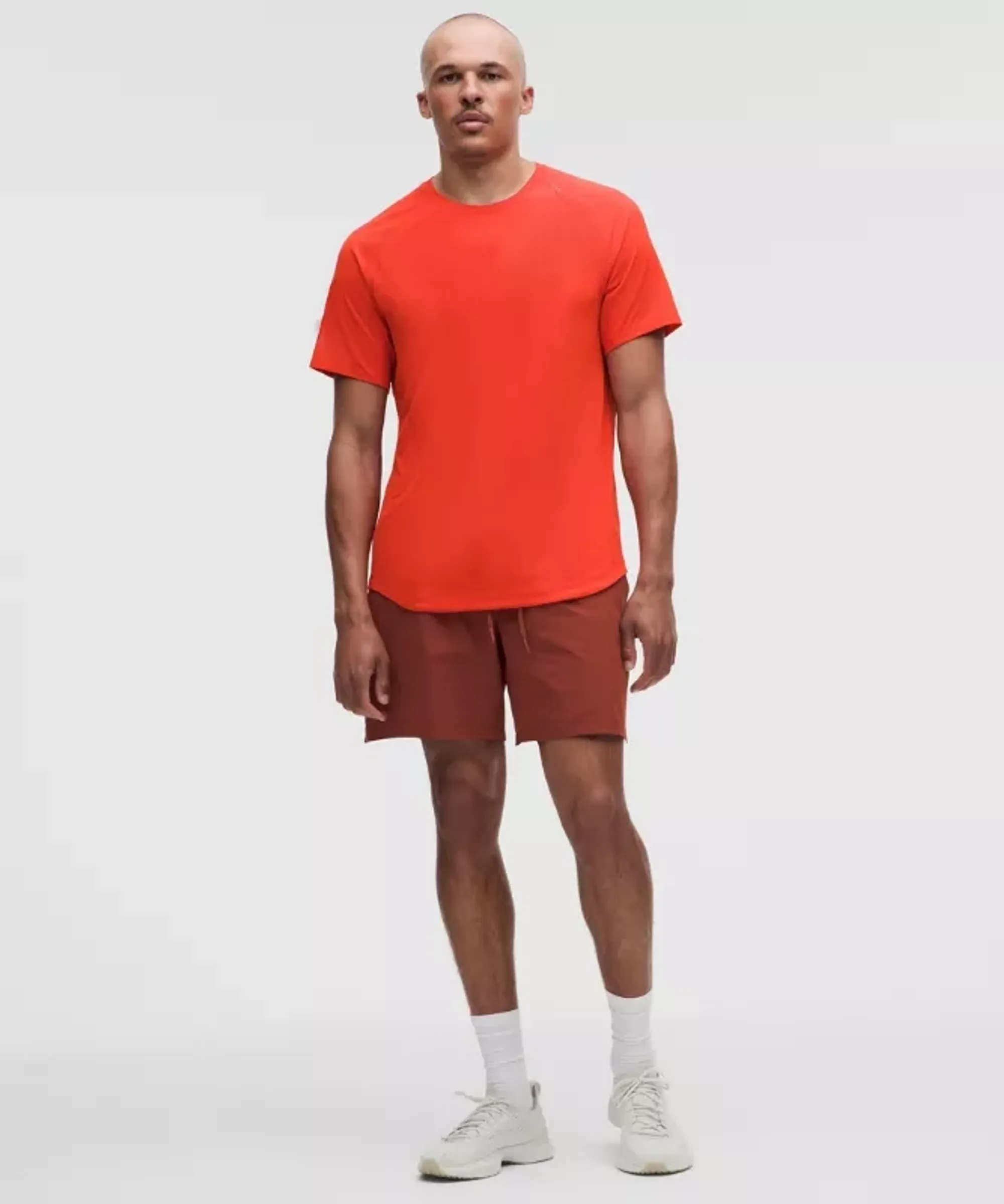 lululemon – Men's Zeroed In Linerless Shorts – 7" – Color Red – Size Small