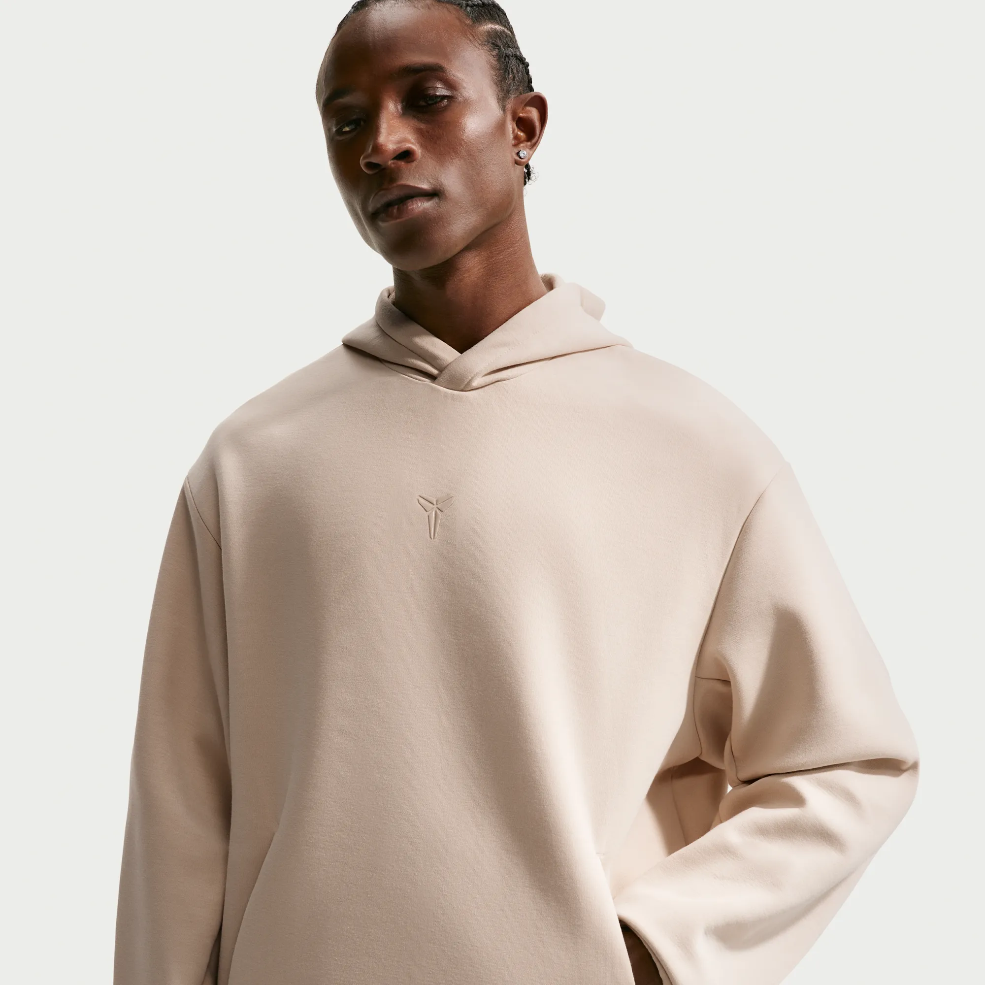 Kobe Men's Nike Dri-FIT Pullover Basketball Hoodie - Brown - Fleece