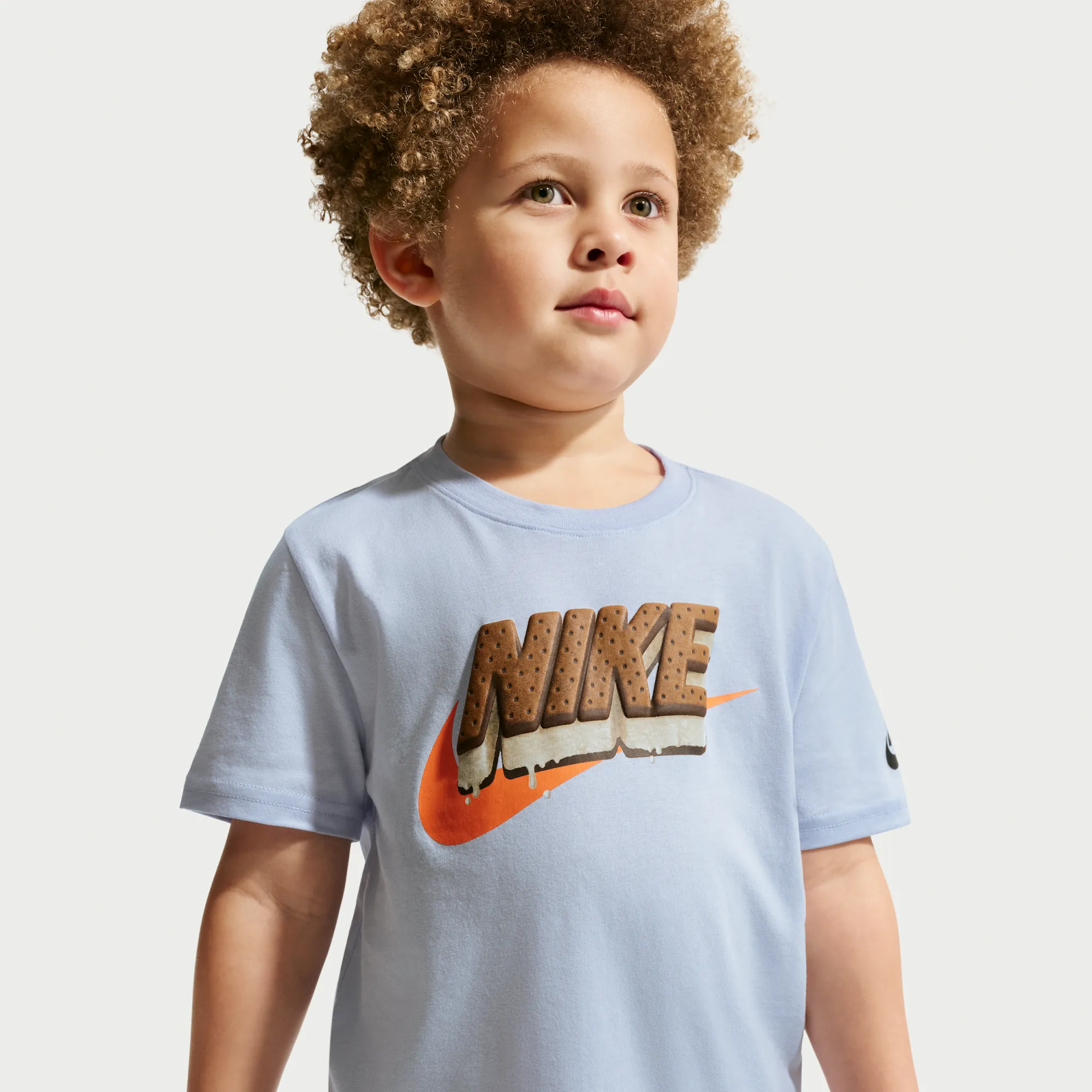 Nike Younger Kids' Ice-Cream Sandwich T-Shirt - Blue