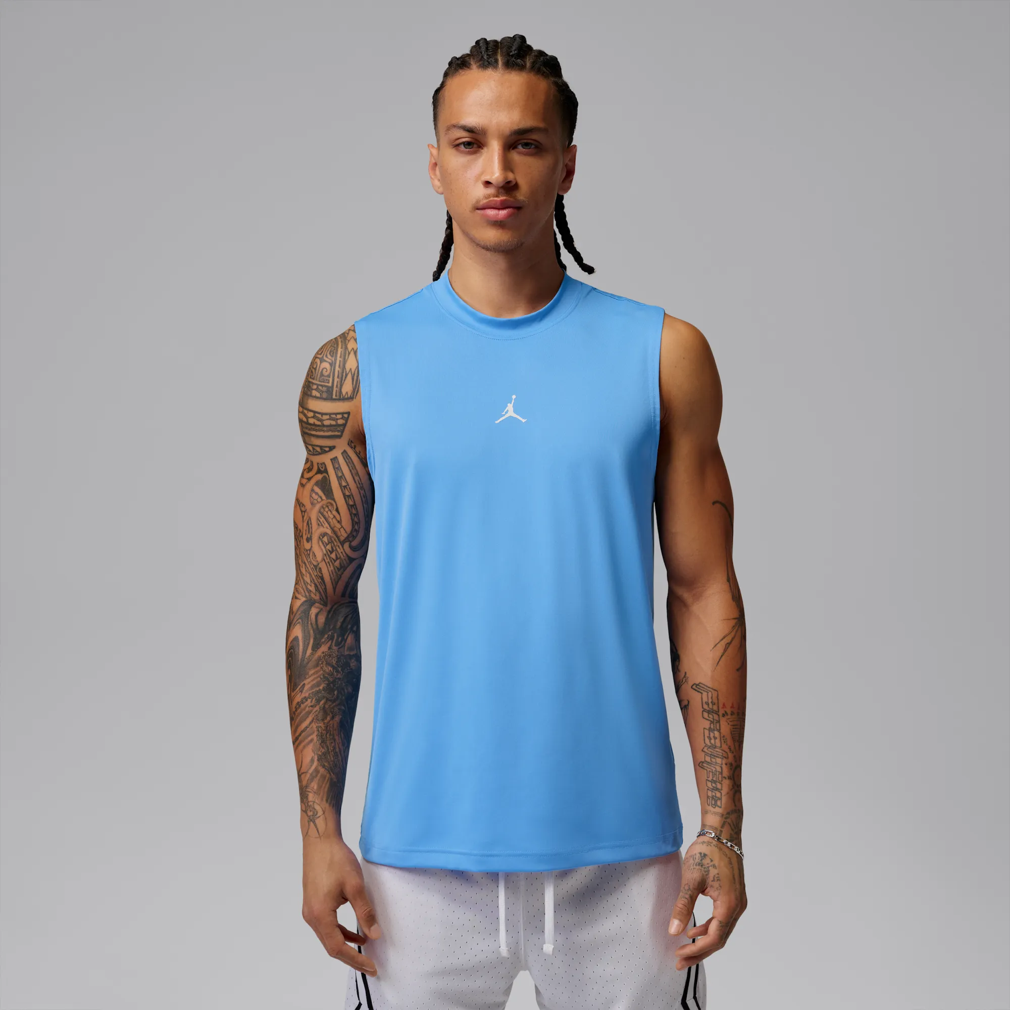 Nike Jordan Sport Essentials Men's Dri-FIT Sleeveless Top - Blue