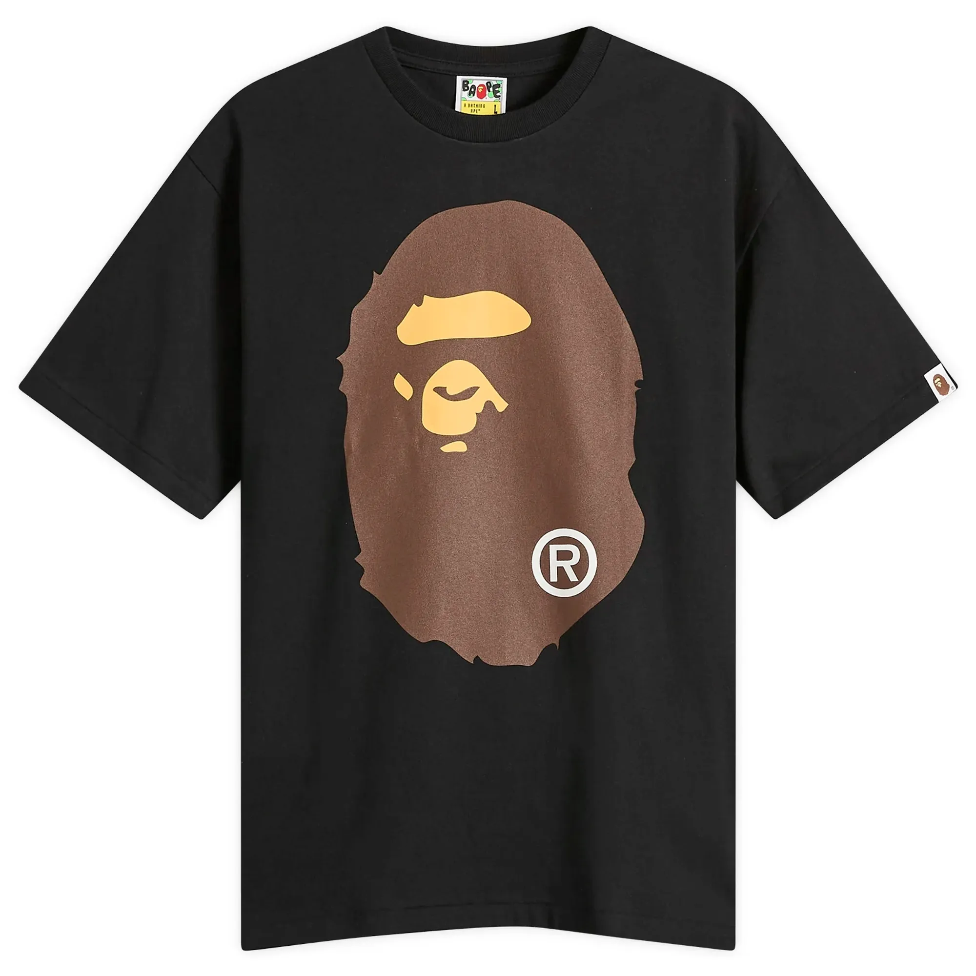 A Bathing Ape Men's Big Ape Head T-Shirt Black