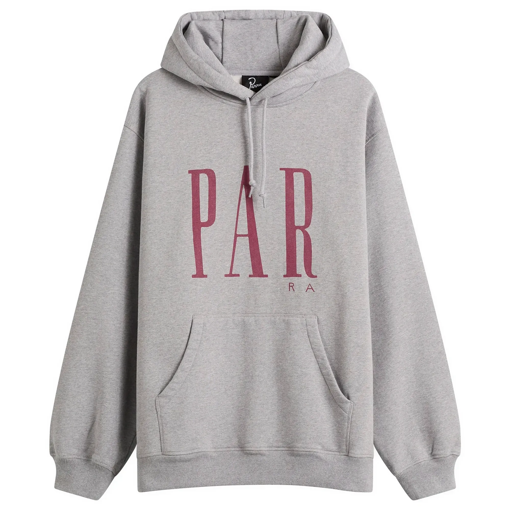 By Parra Men's Gapped Hoodie Grey