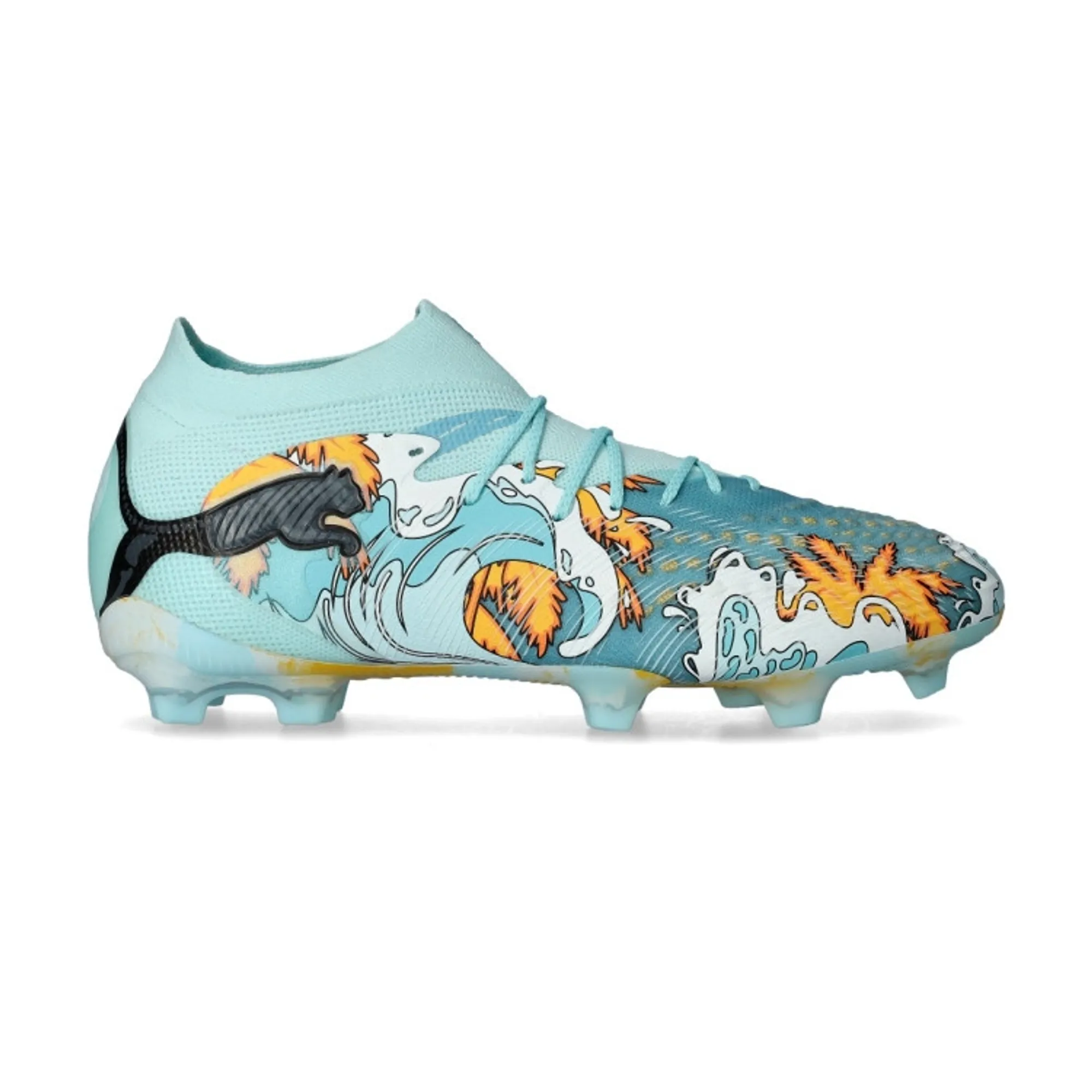 PUMA FUTURE 9 ULTIMATE CA LA FG Football Boots Unisex in Blue | Size 10