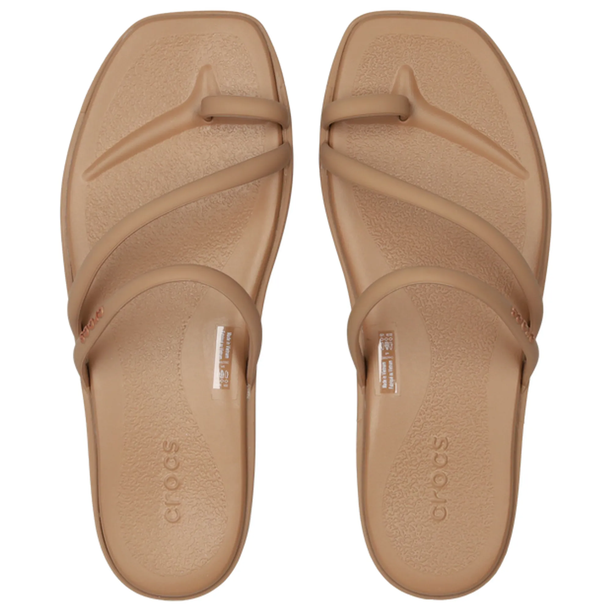 Crocs Miami Toe Loop Sandal Women Flip-Flops and Sandals - Brown