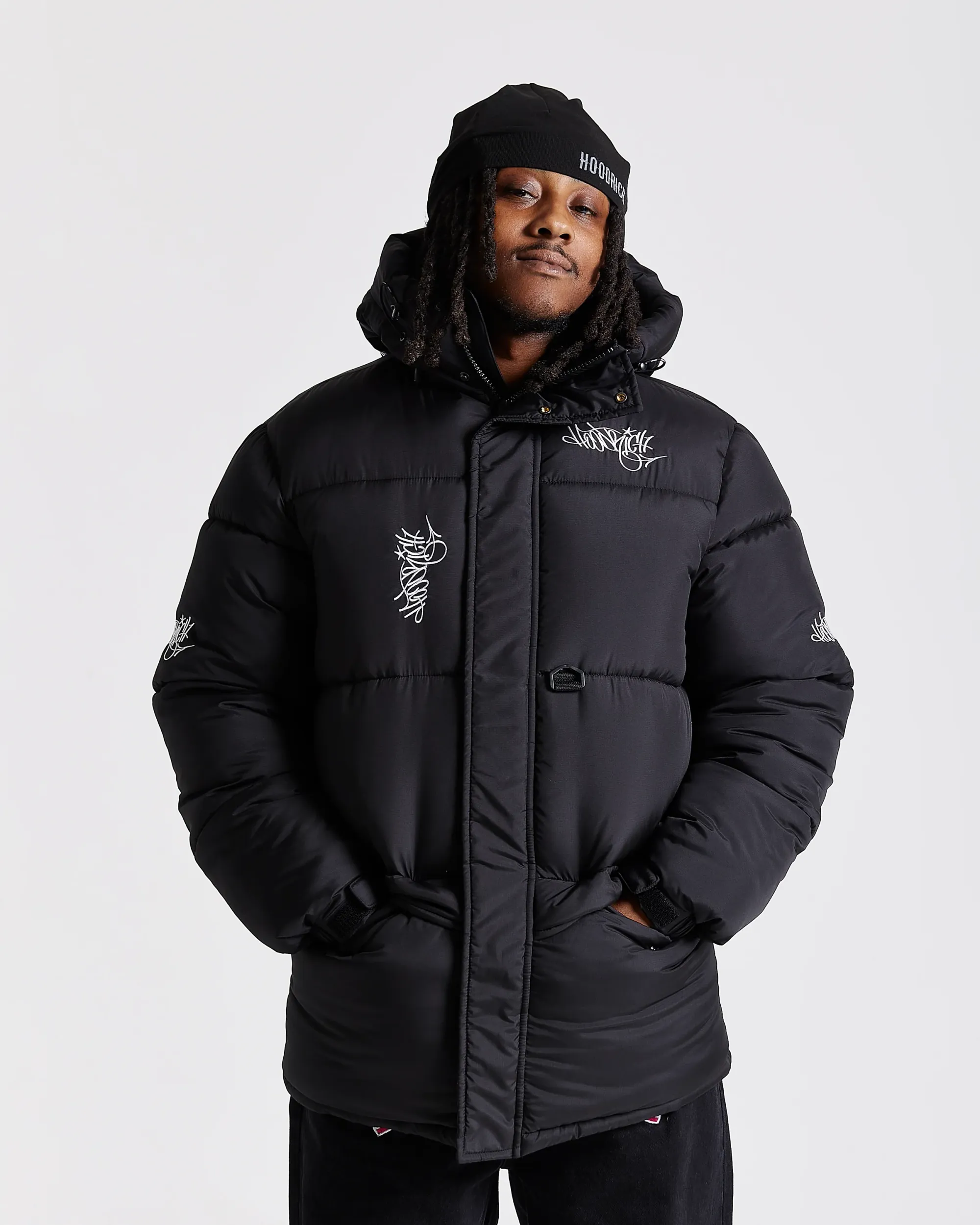 Multi Tag Jacket - Black/White