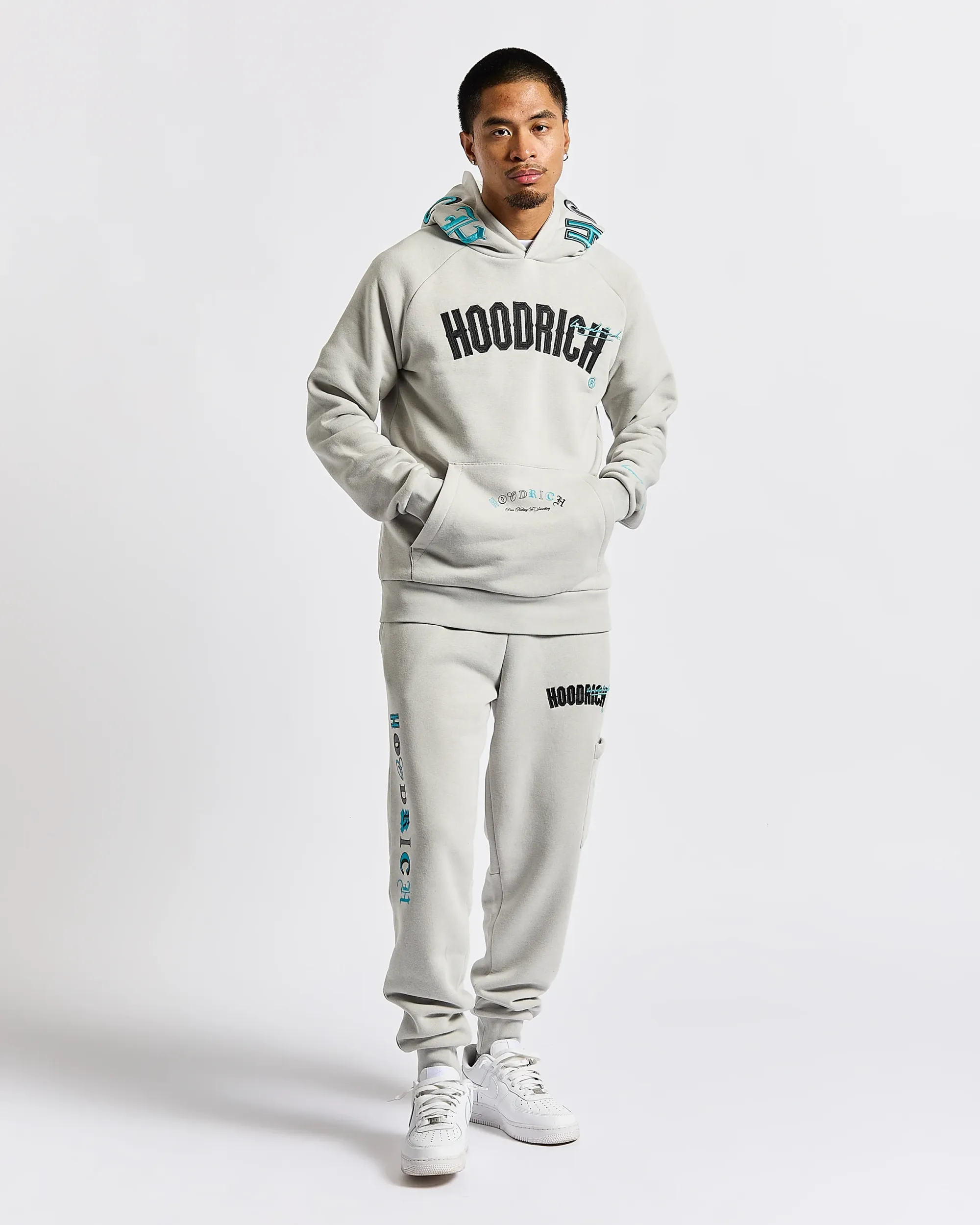 Heat Jogger - Light Grey/Black/Blue
