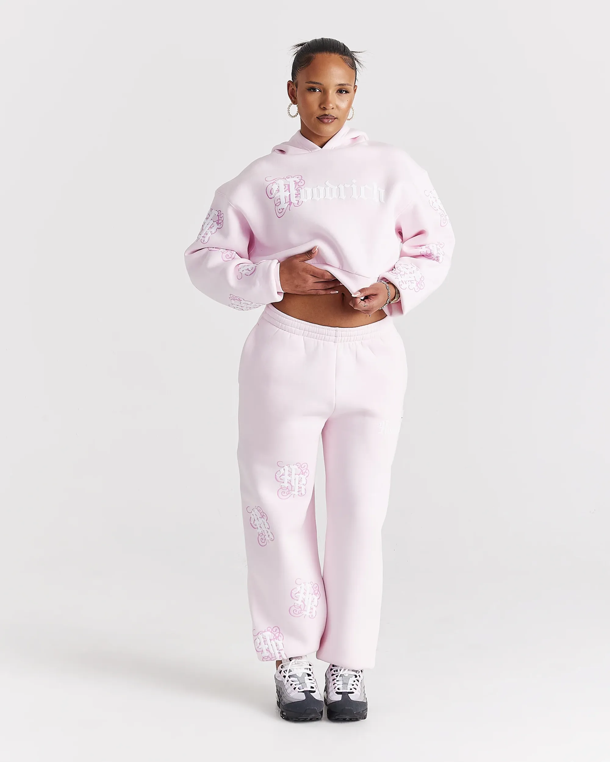 Onyx Oversized Joggers - Pink