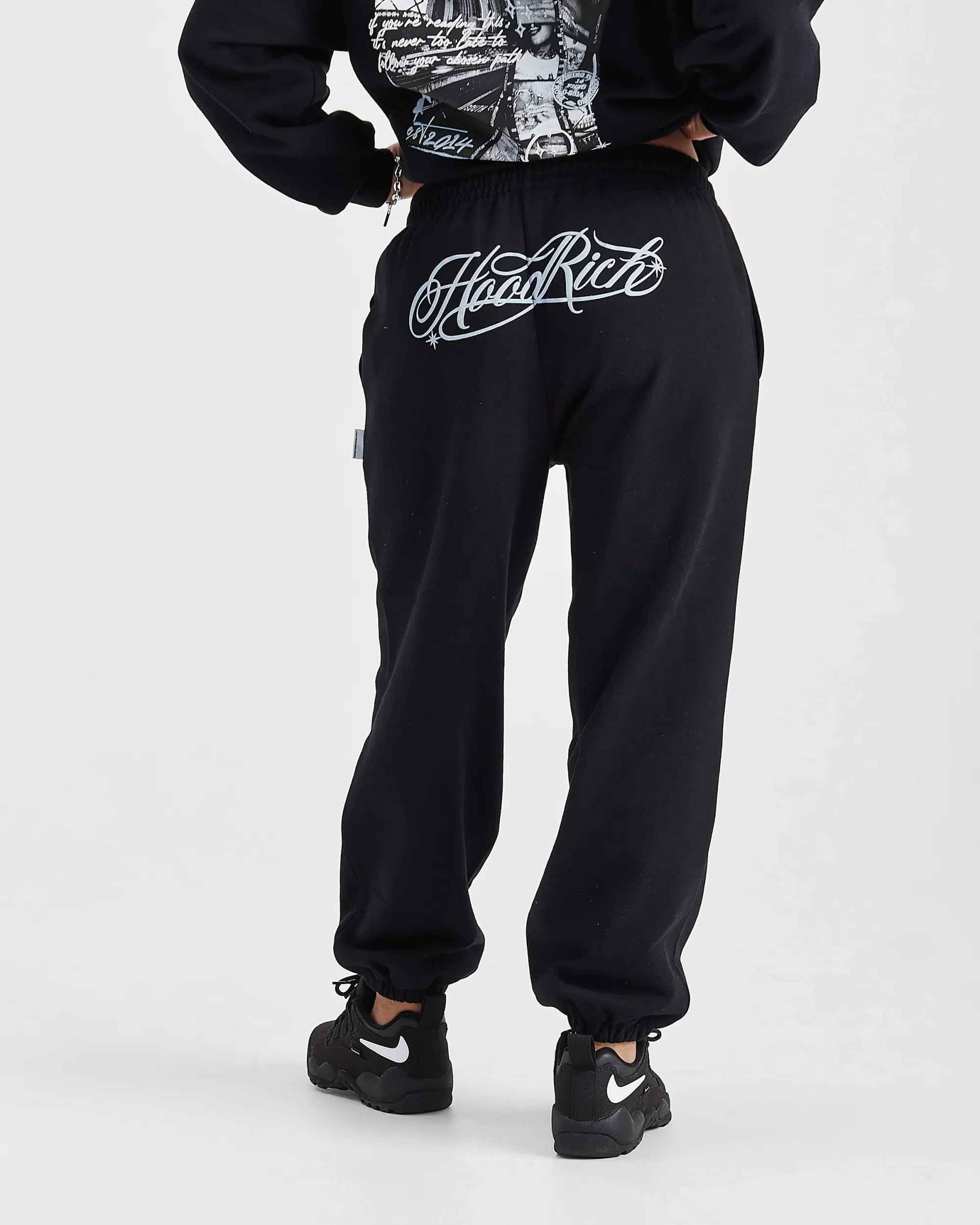 Vision Oversized Jogger - Black