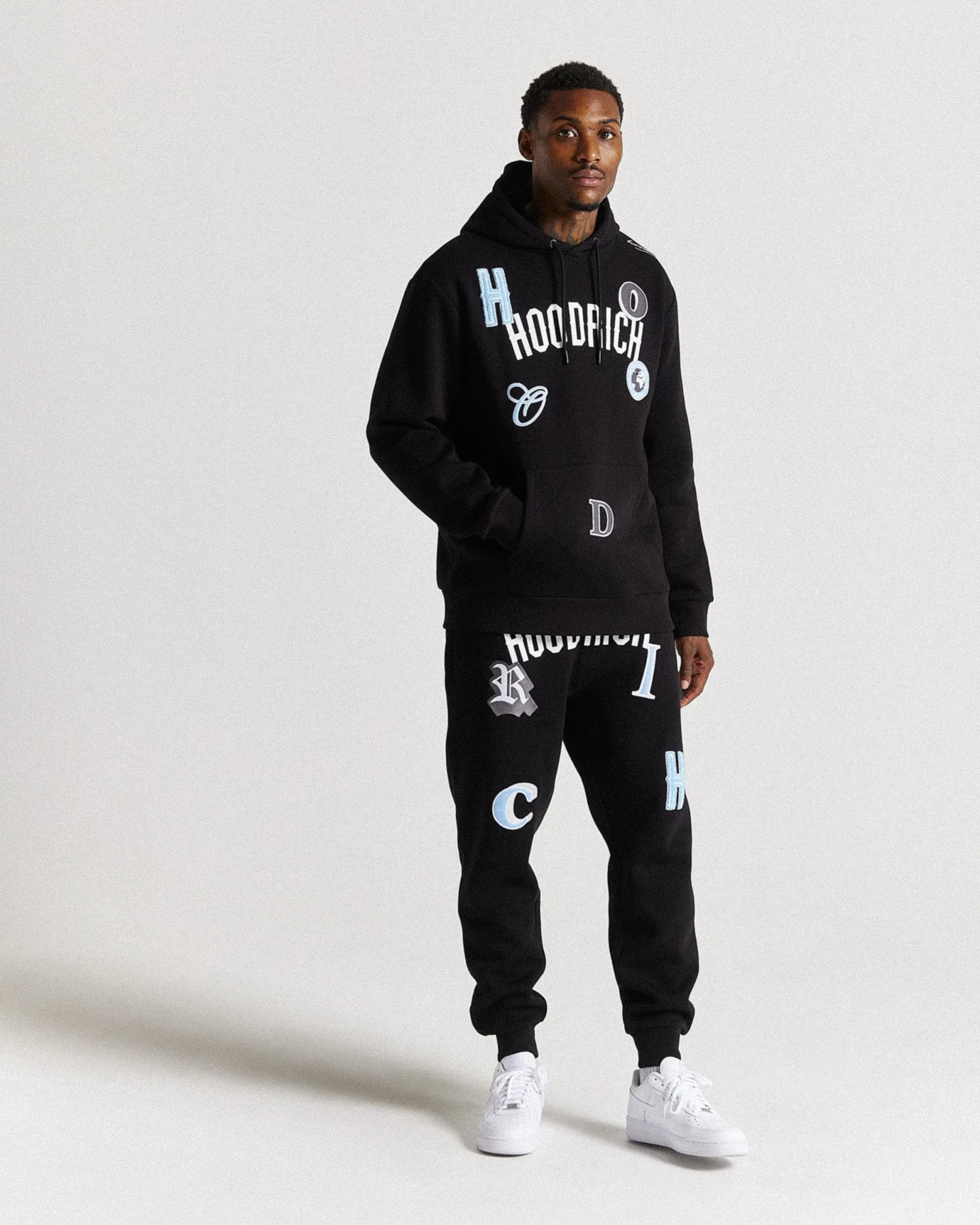 Pacific Jogger - Black/White/Grey/Blue