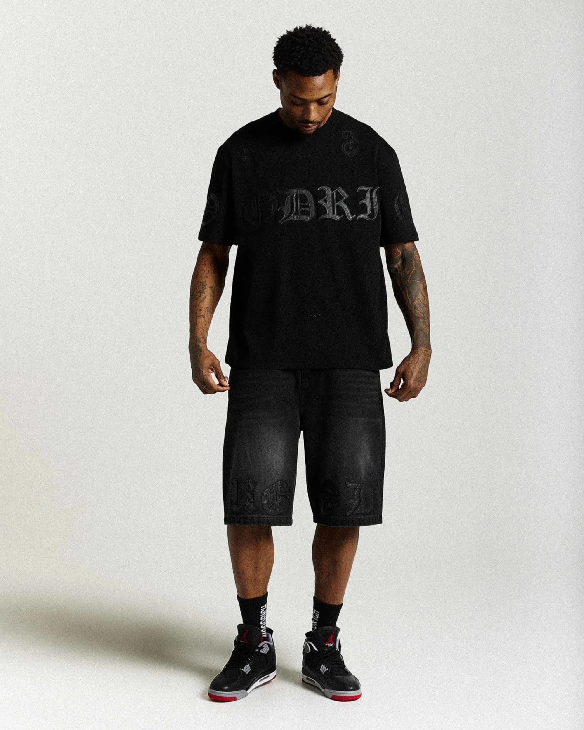 Inkline Denim Jort - Black Wash
