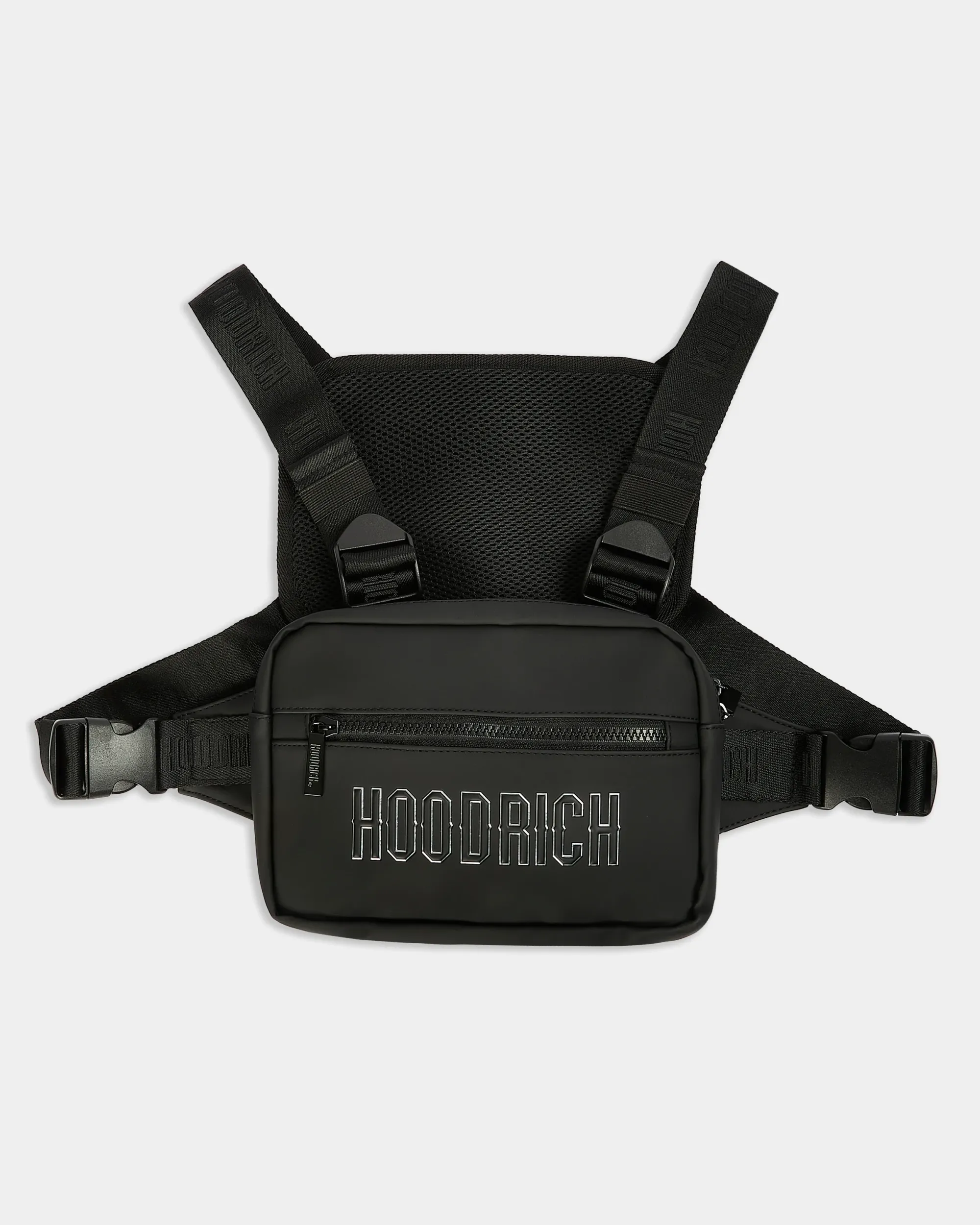 Coupe Chest Bag - Black/Silver