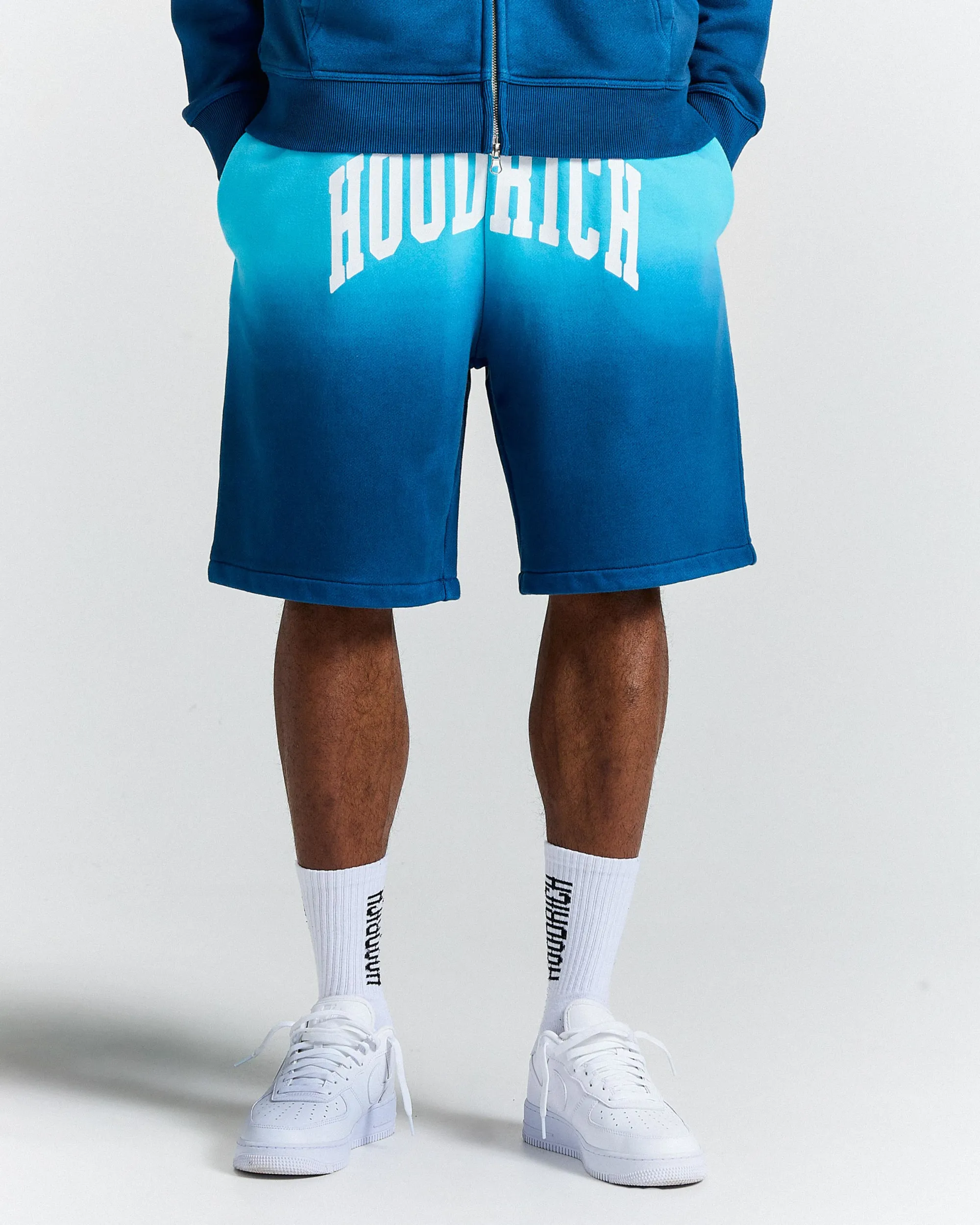 Horizon Oversized Shorts - Blue