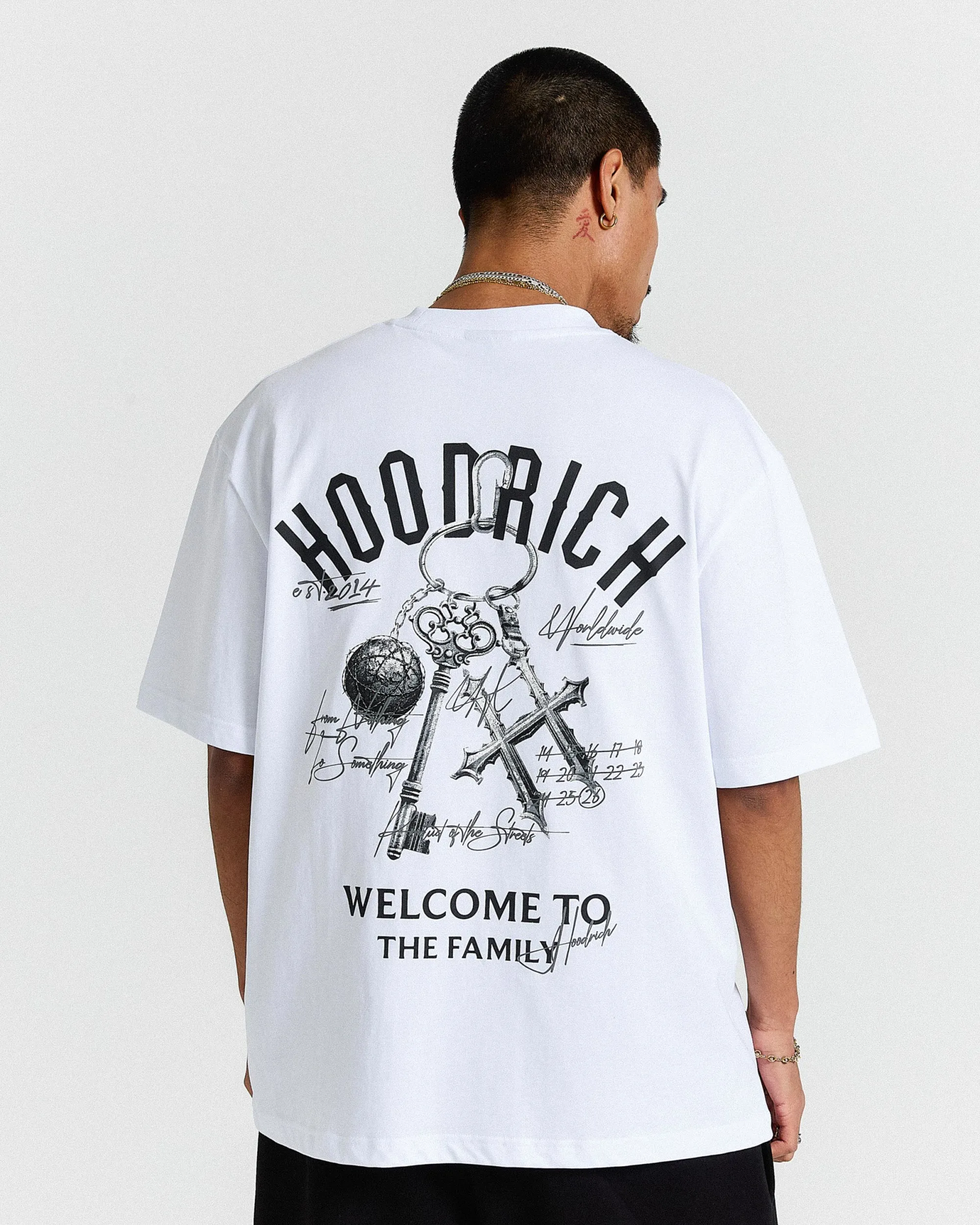 Rite Oversized T-Shirt - White/Black