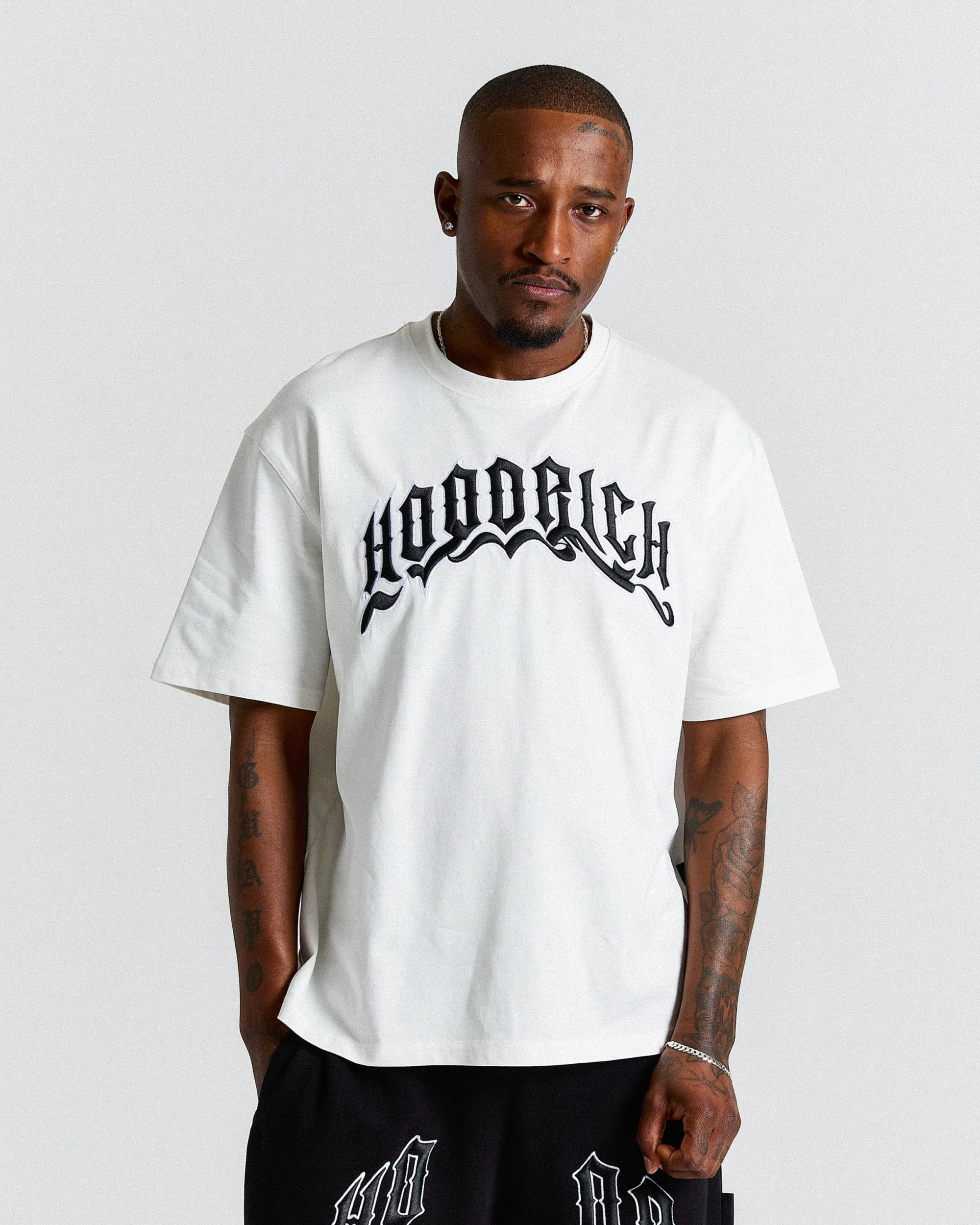 Ritual Oversized T-Shirt - White/Black