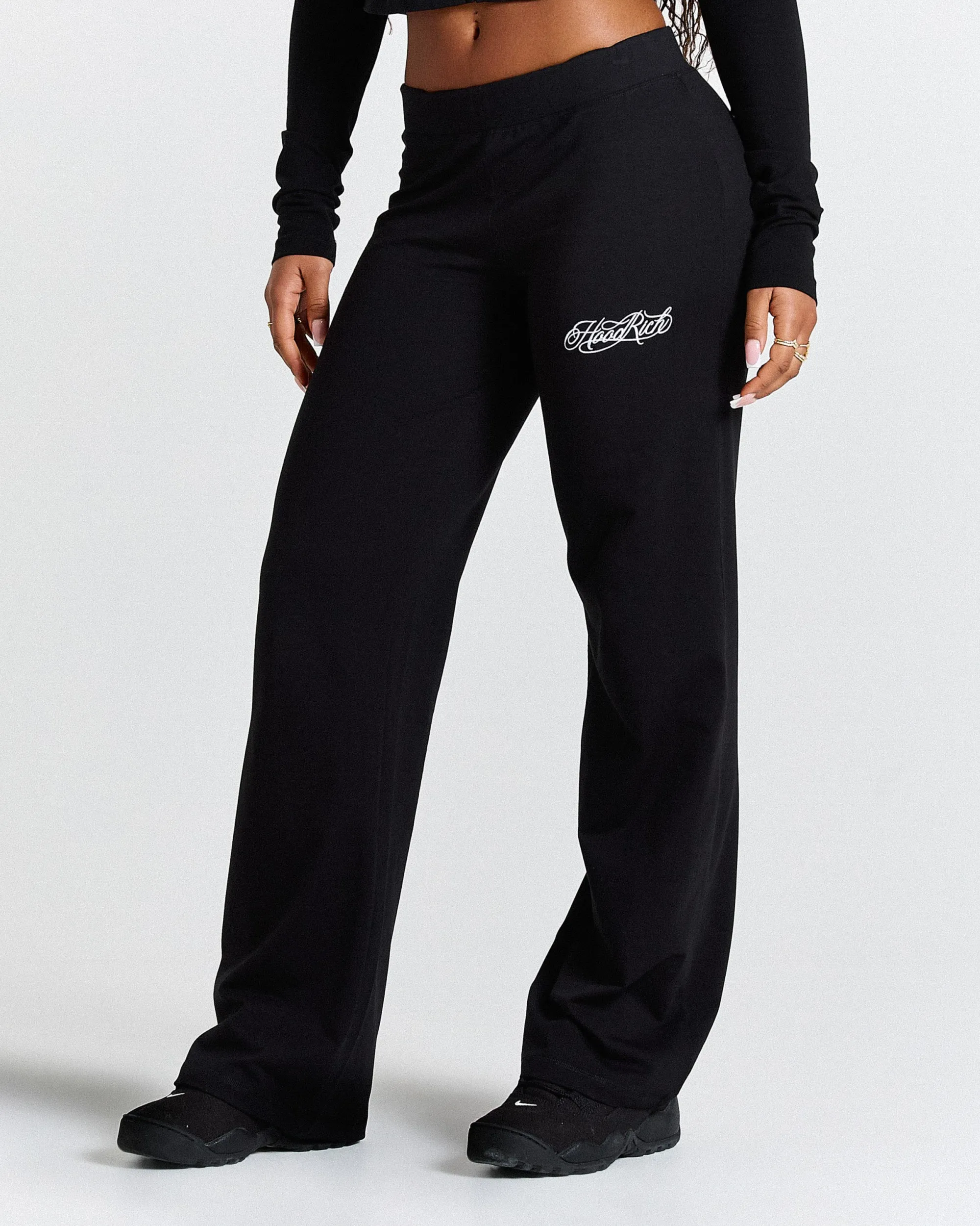 Kai Camo Slim Pants - Black/Camo/White