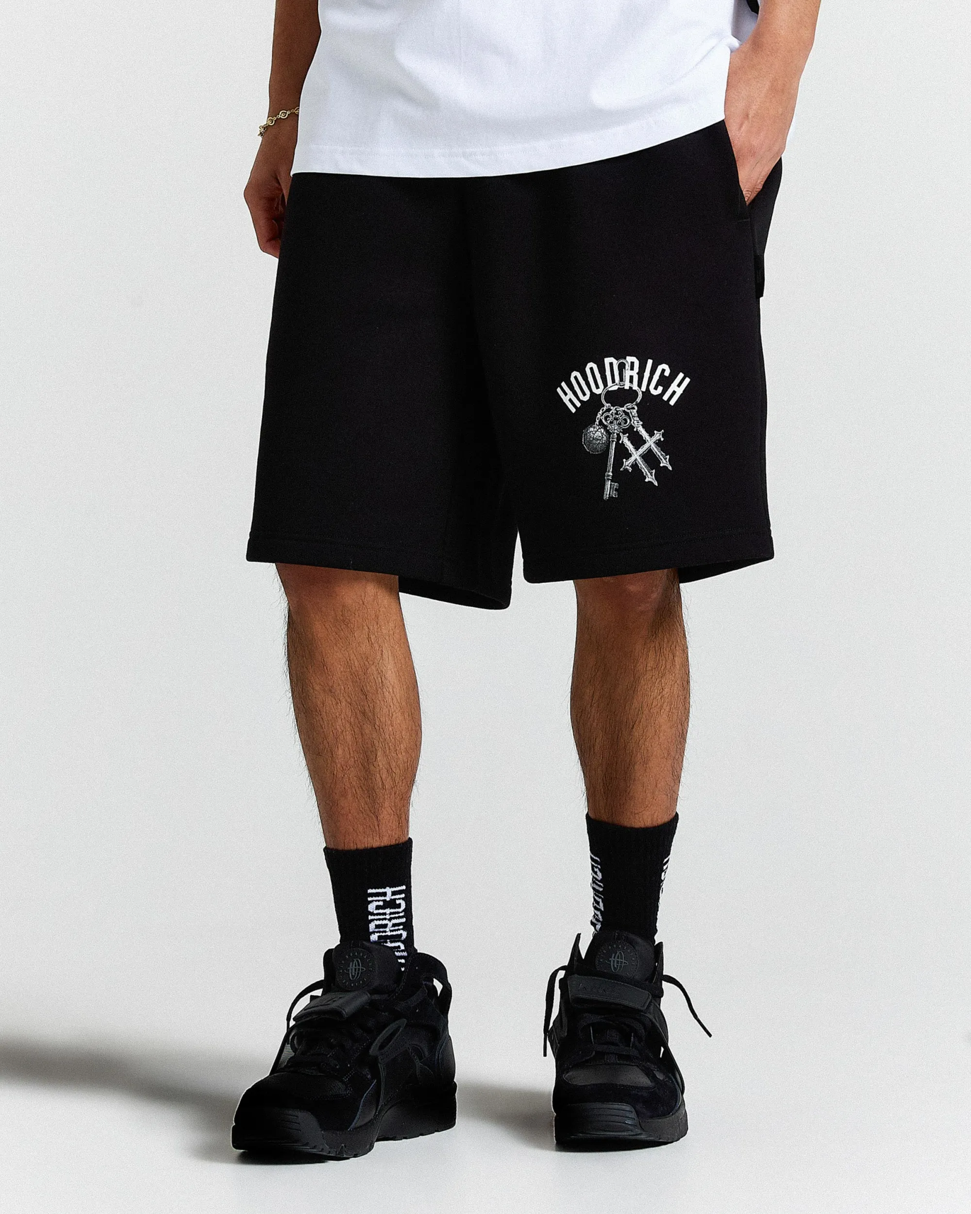Rite Oversized Shorts - Black/White