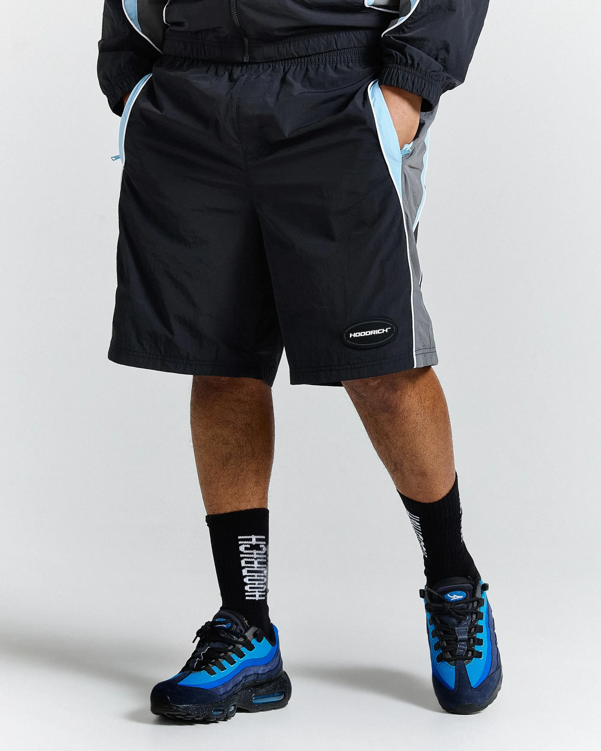Ryder V2 Woven Shorts - Black/Grey/Blue