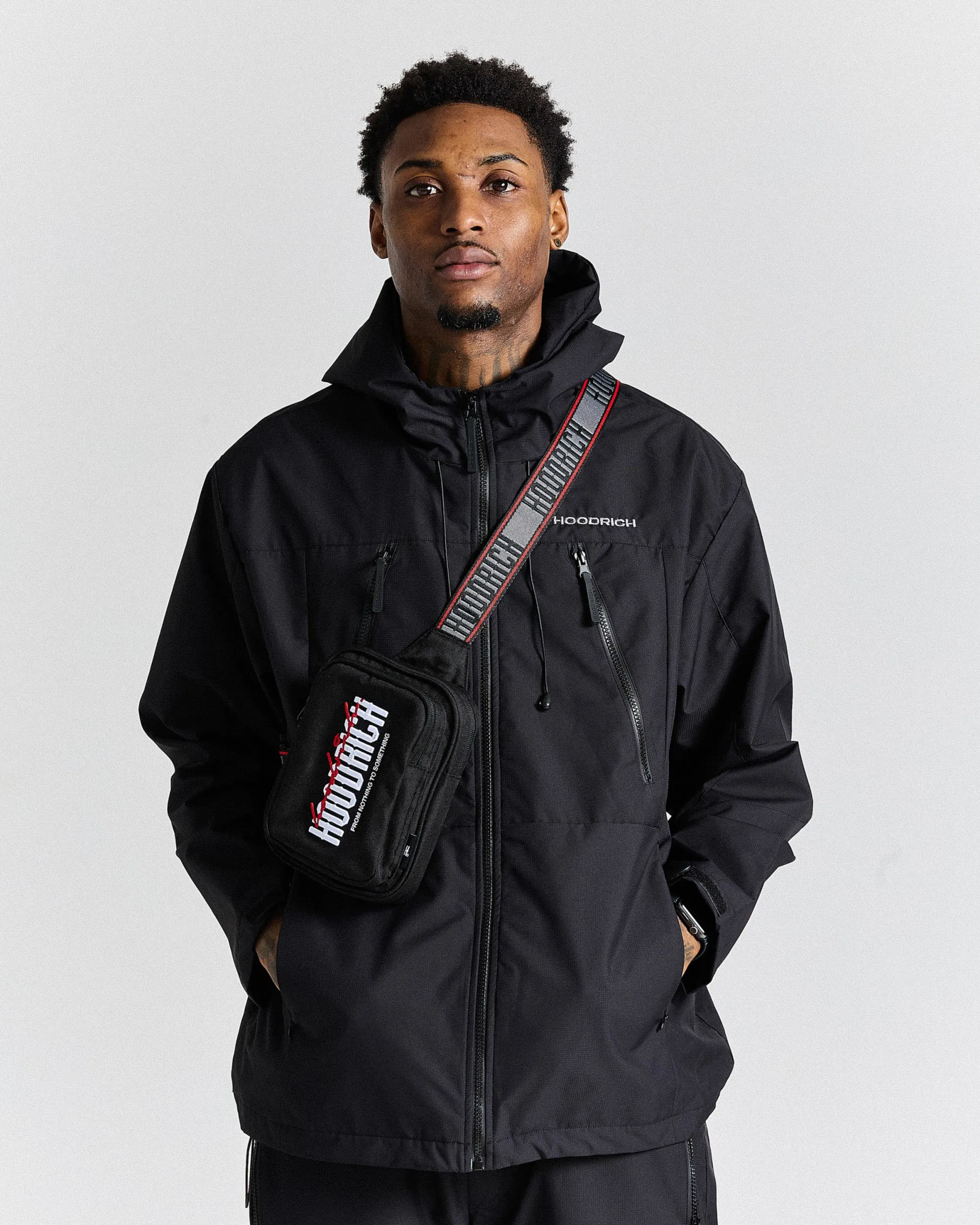 Boost Oversized Clip Mini Bag - Black/White/Red