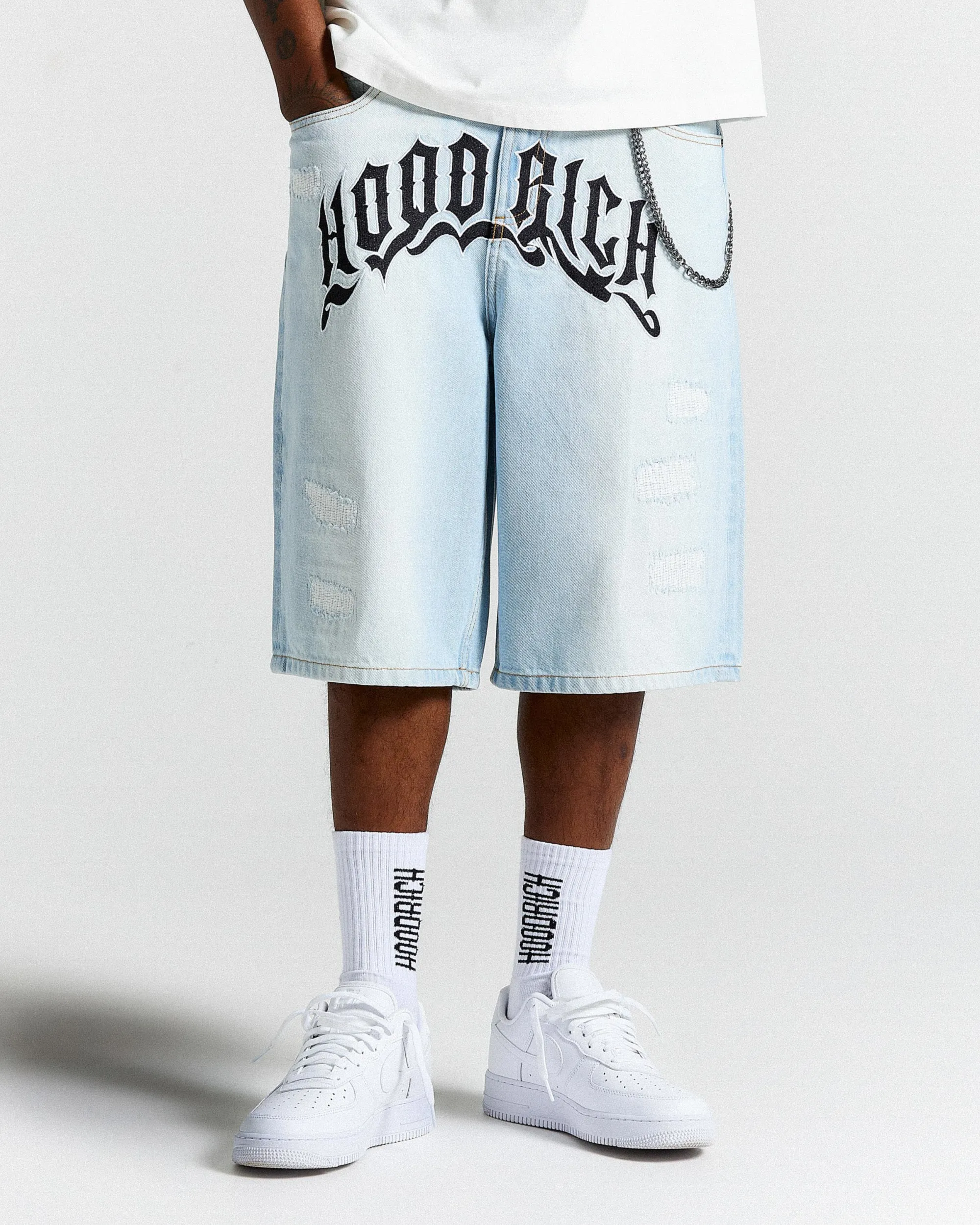 Ritual Denim Jorts - Blue Wash