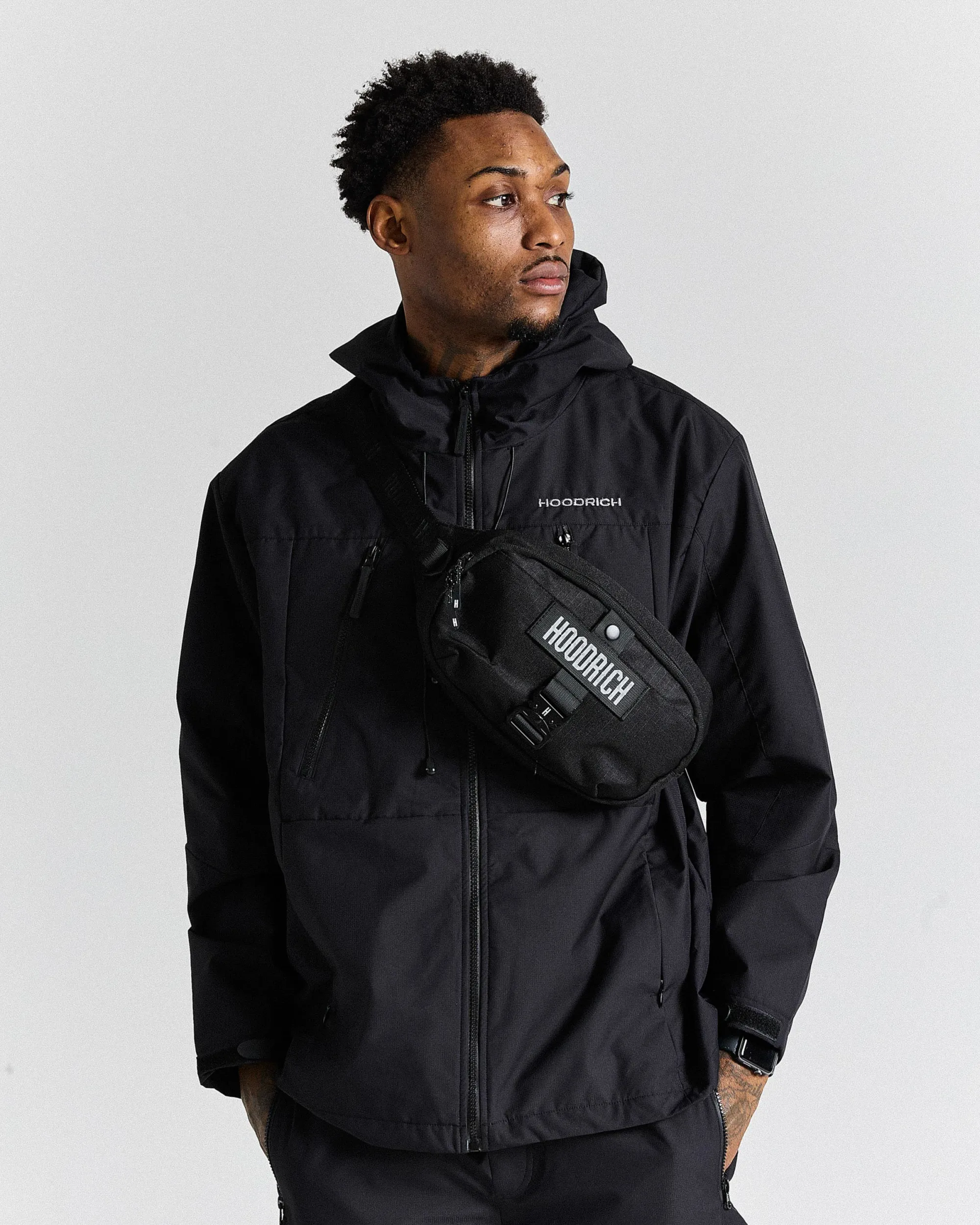 Shade Cross Body Bag - Black/Reflective