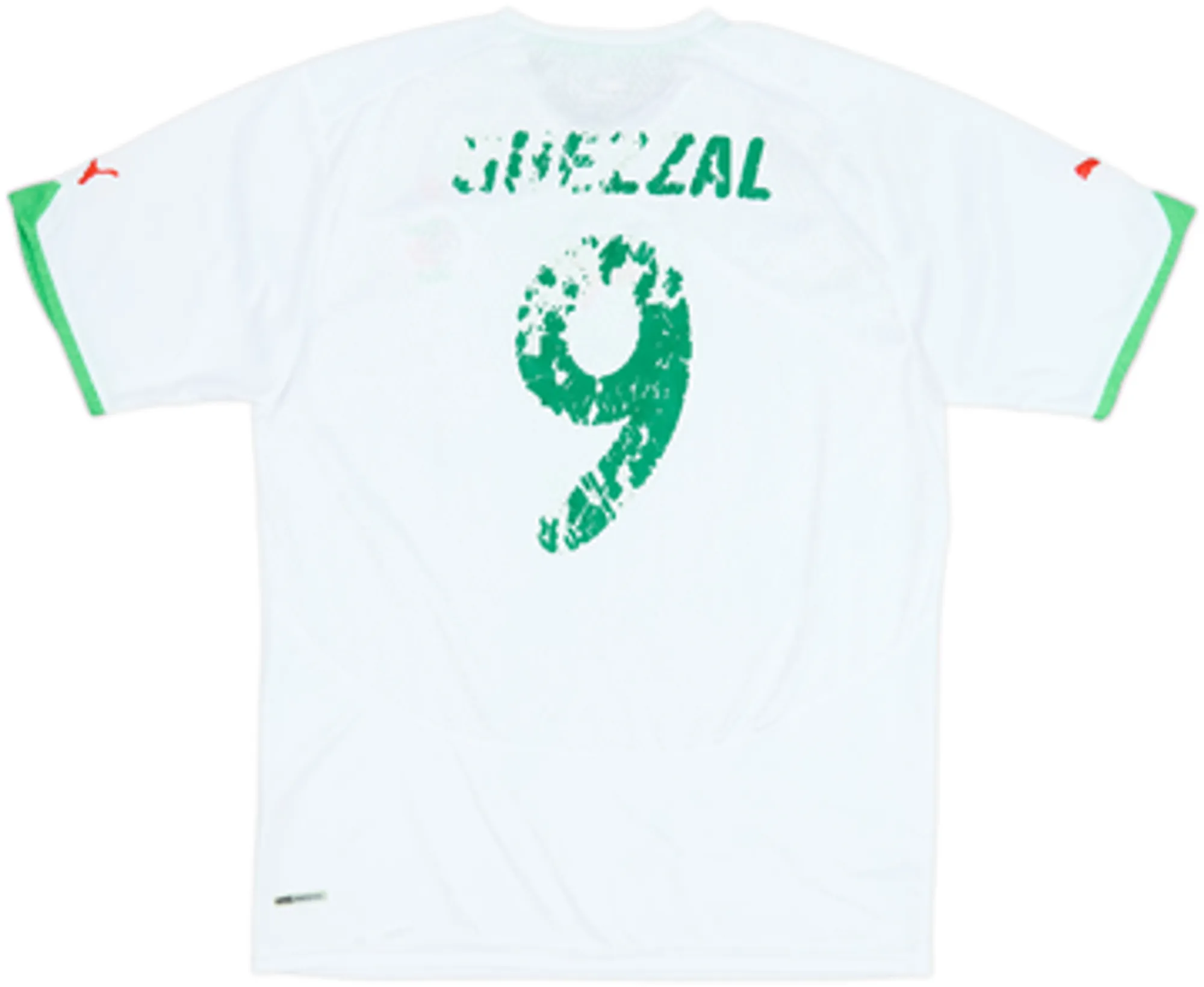 2010-11 Algeria Home Shirt Ghezzal #9 - 4/10 - (XL)