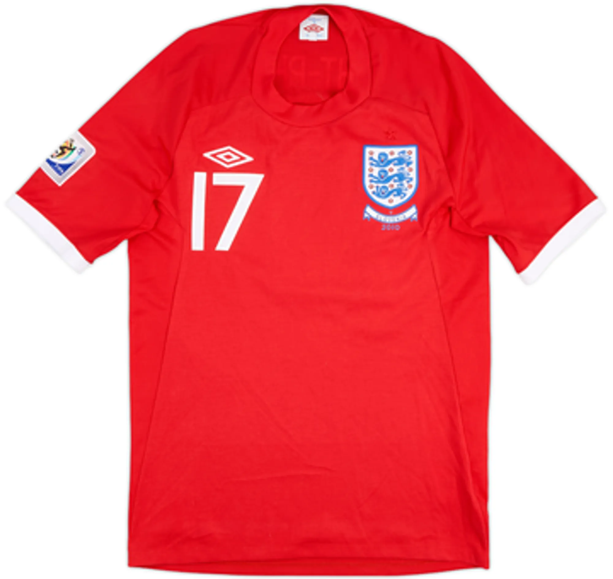 2010 England World Cup Away Shirt Wright-Phillips #17 - 8/10 - (M)