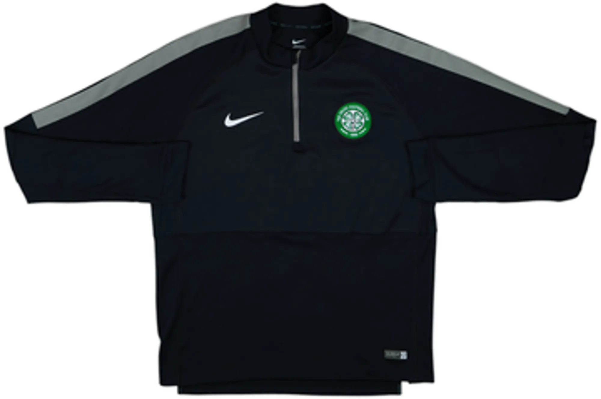 2014-15 Celtic Nike 1/4 Zip Training Top - 8/10 - (L)