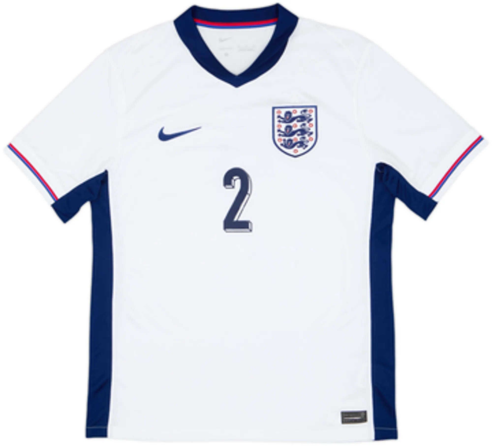 2024-25 England Home Shirt Walker #2 - 10/10 - (M)