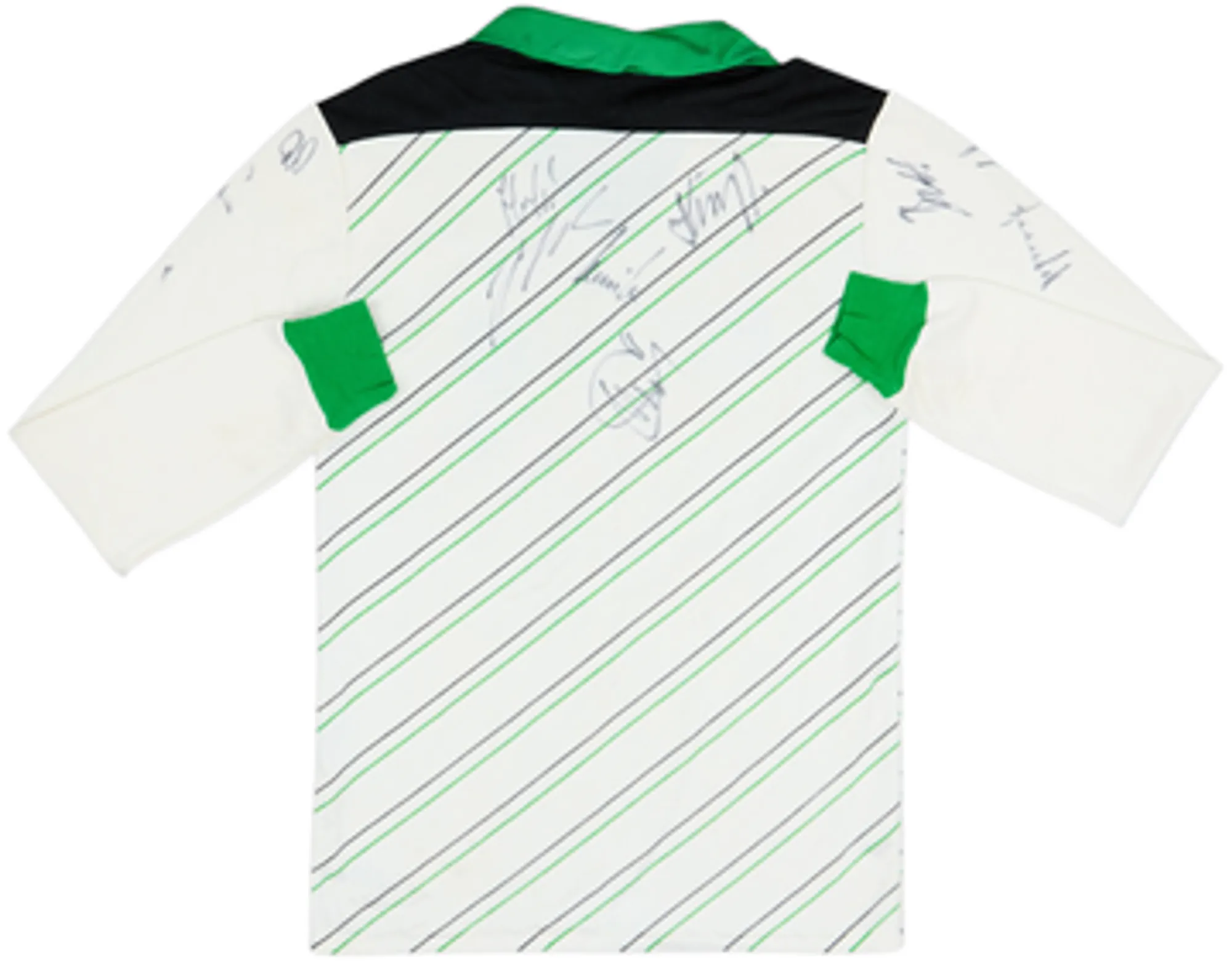 1985-87 Borussia Monchengladbach Signed Home L/S Shirt - 8/10 - (M)