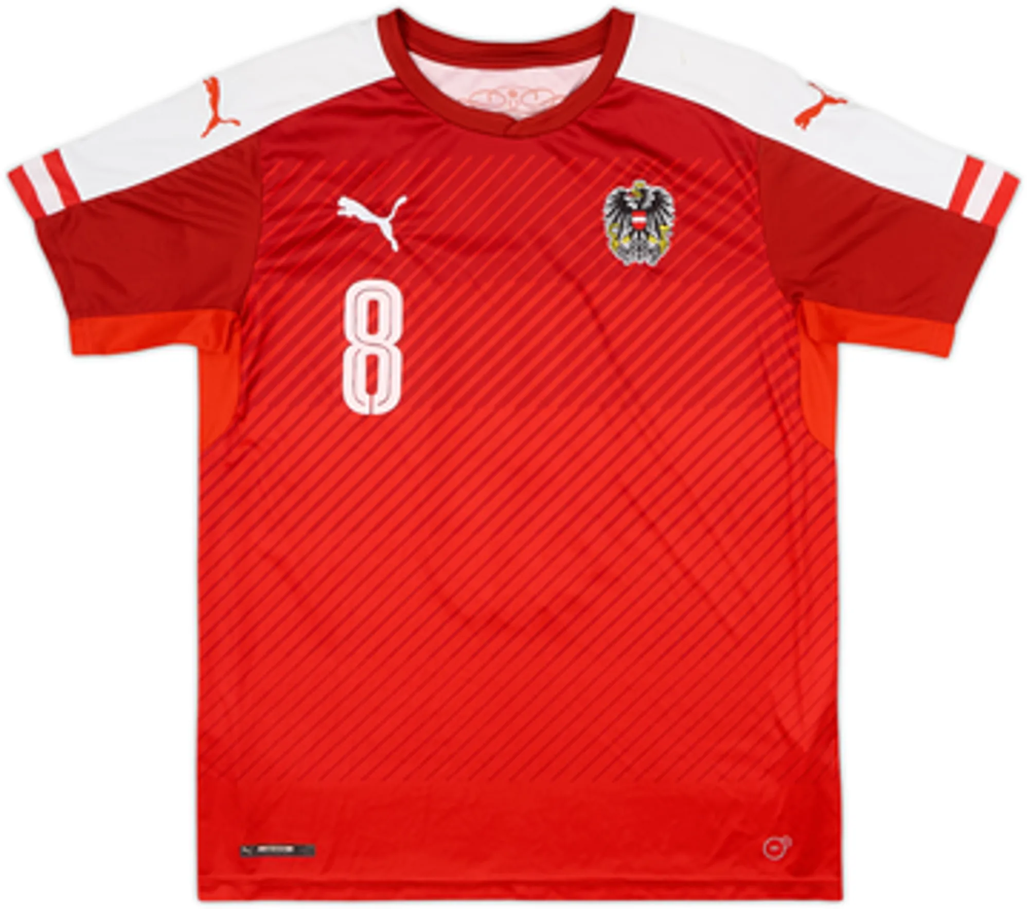 2016-17 Austria Home Shirt Alaba #8 - 5/10 - (XL.Boys)