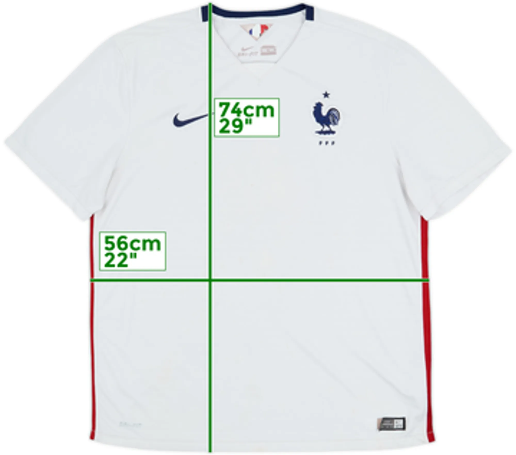 2015-16 France Away Shirt - 4/10 - (XL)