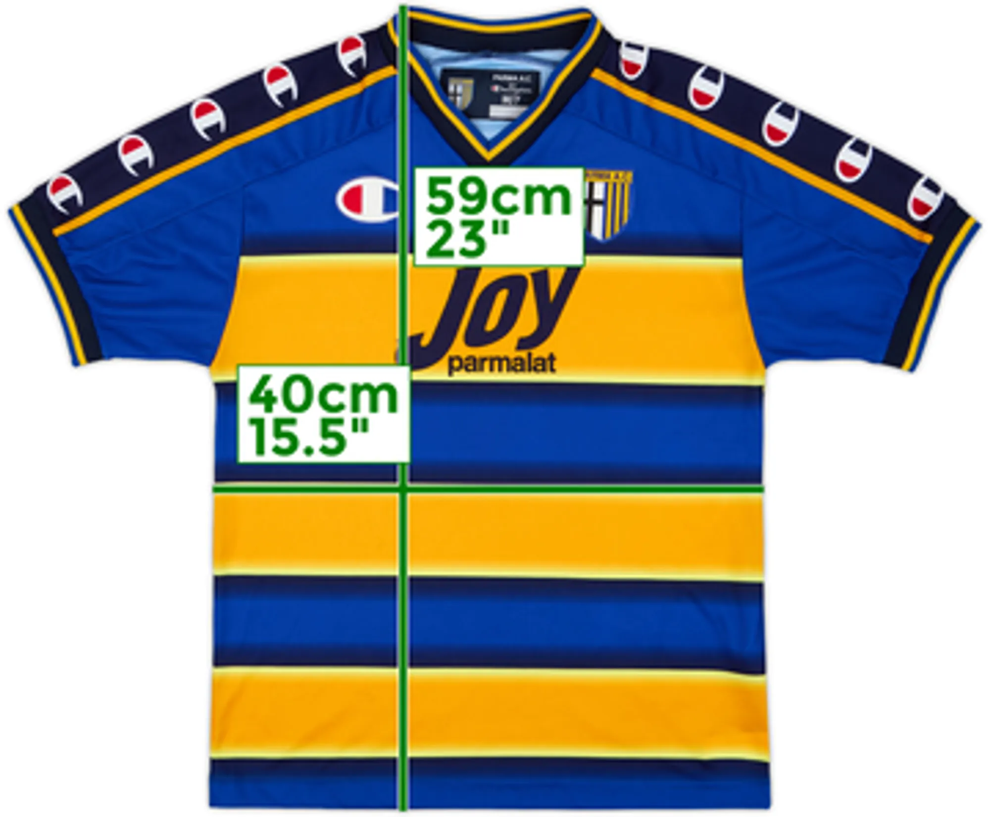 2001-02 Parma Home Shirt - 10/10 - (Y)
