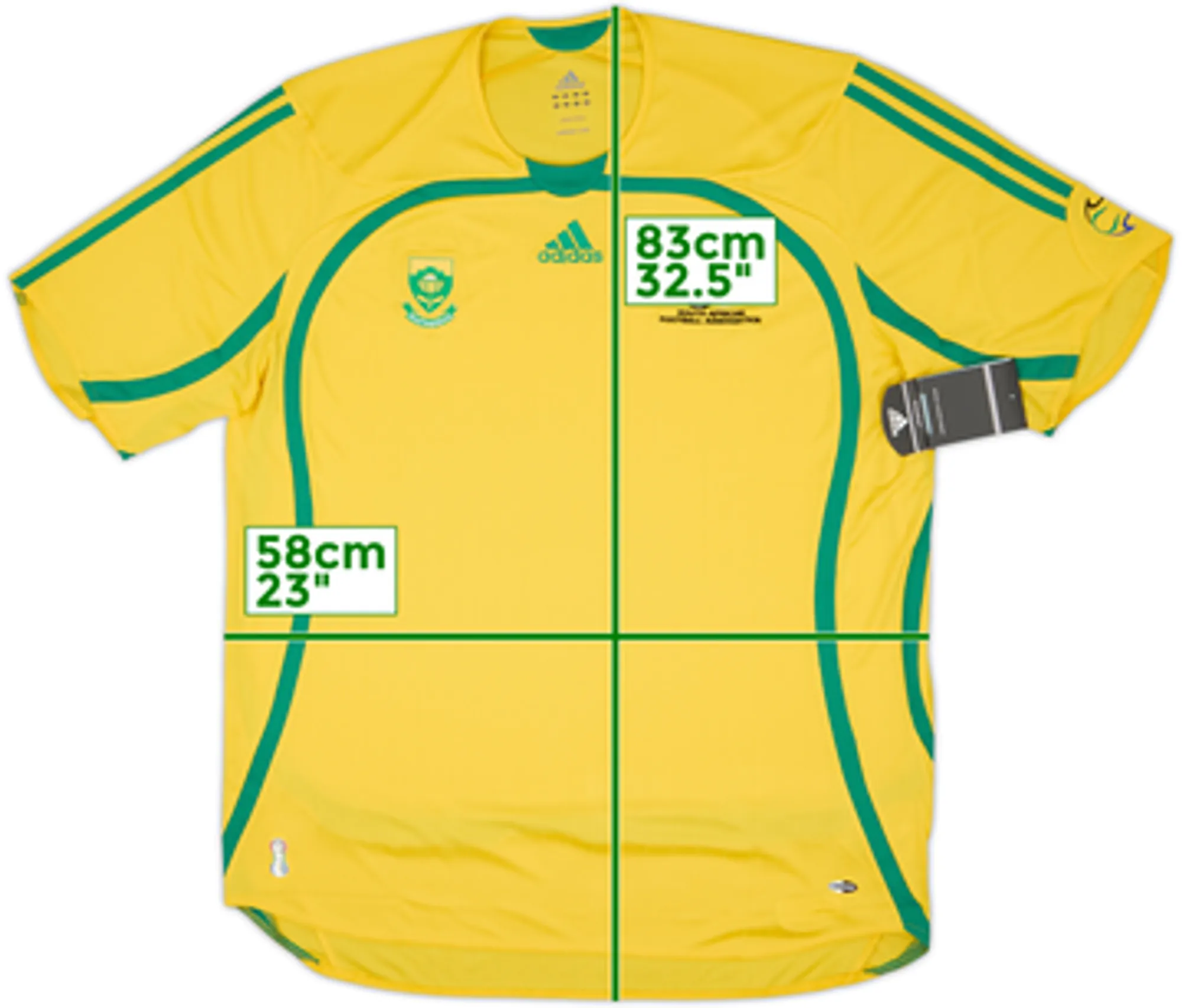 2006-09 South Africa Home Shirt (XL)