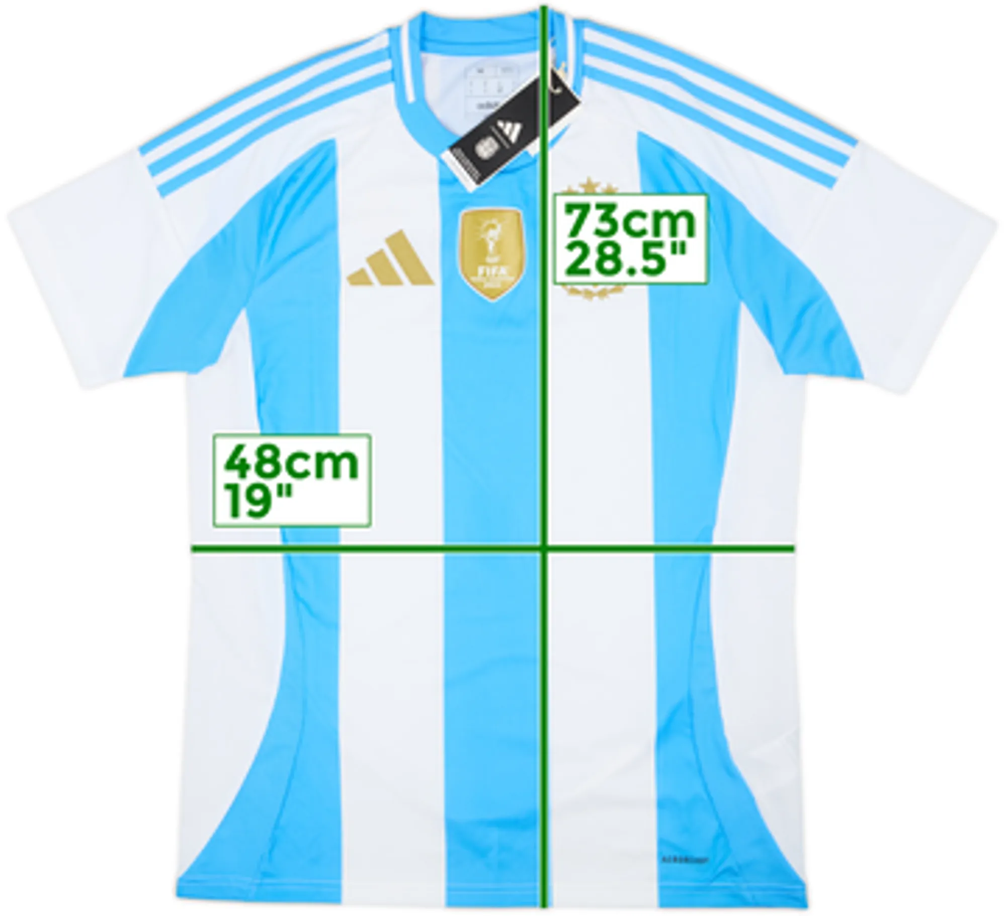 2024-25 Argentina Home Shirt (M)