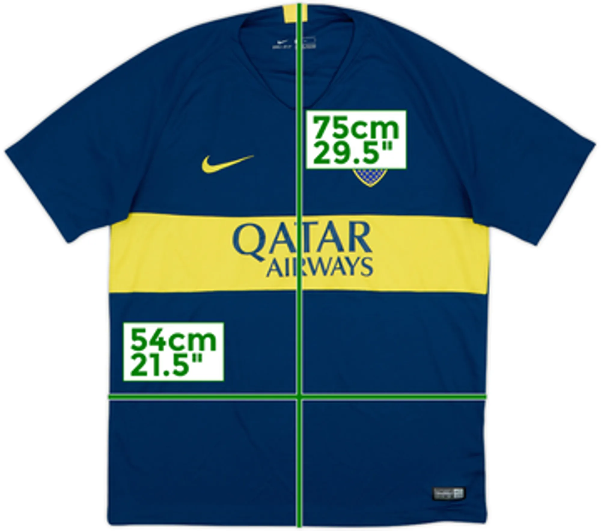 2018-19 Boca Juniors Home Shirt - 9/10 - (L)