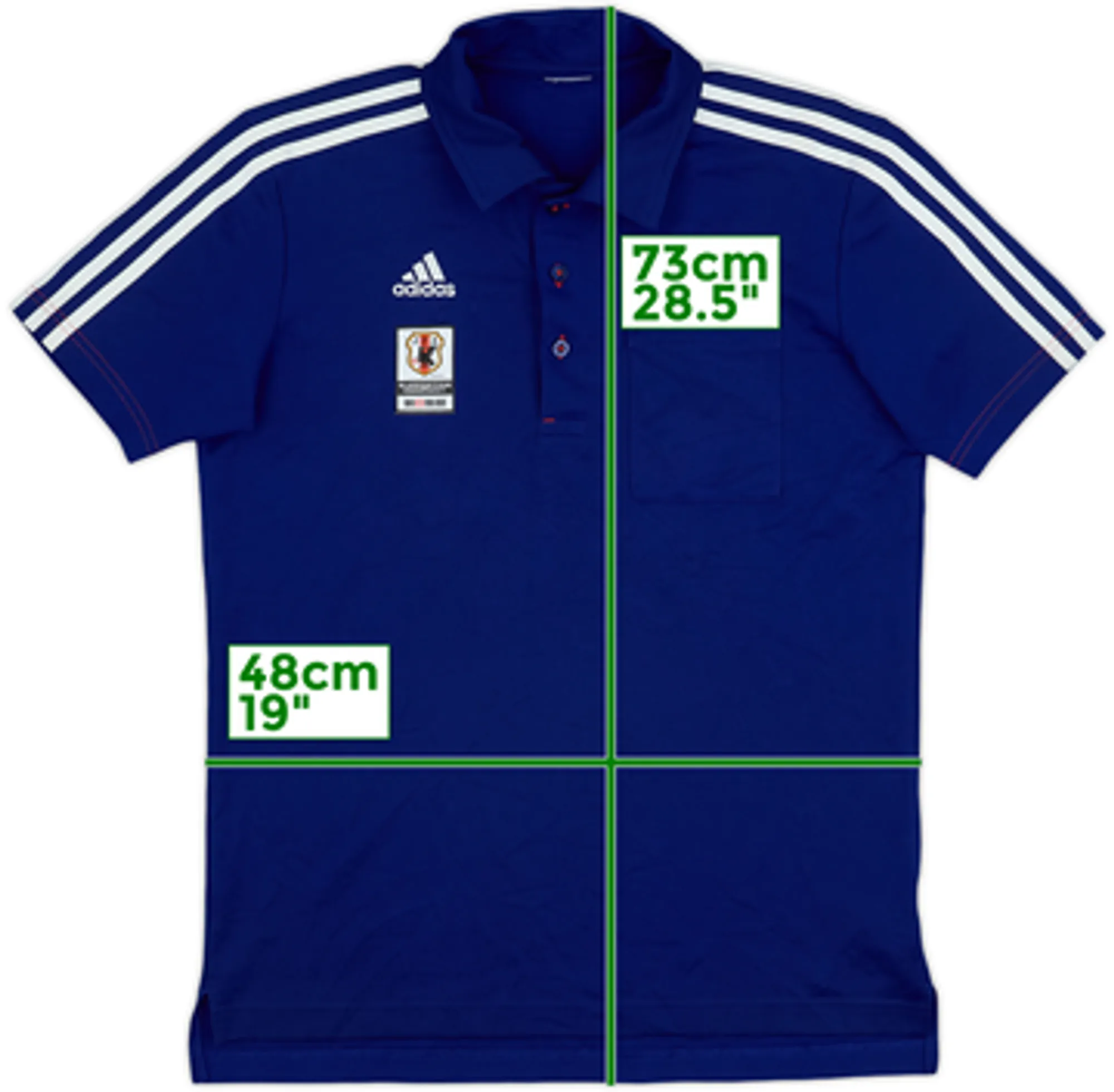 2018-19 Japan adidas Polo Shirt - 8/10 - (M)