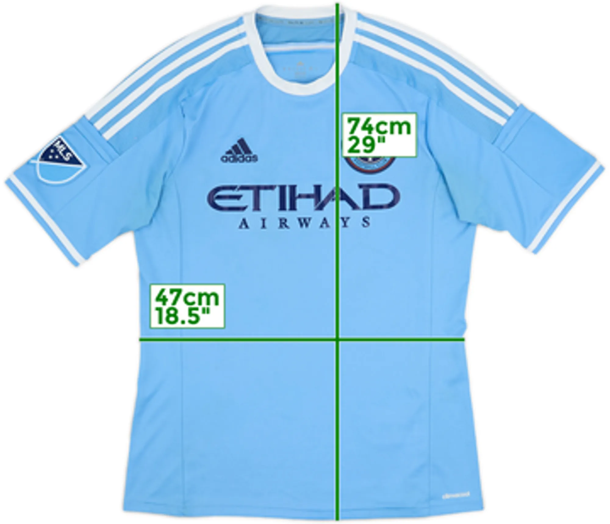 2015-16 New York City Home Shirt - 5/10 - (M)