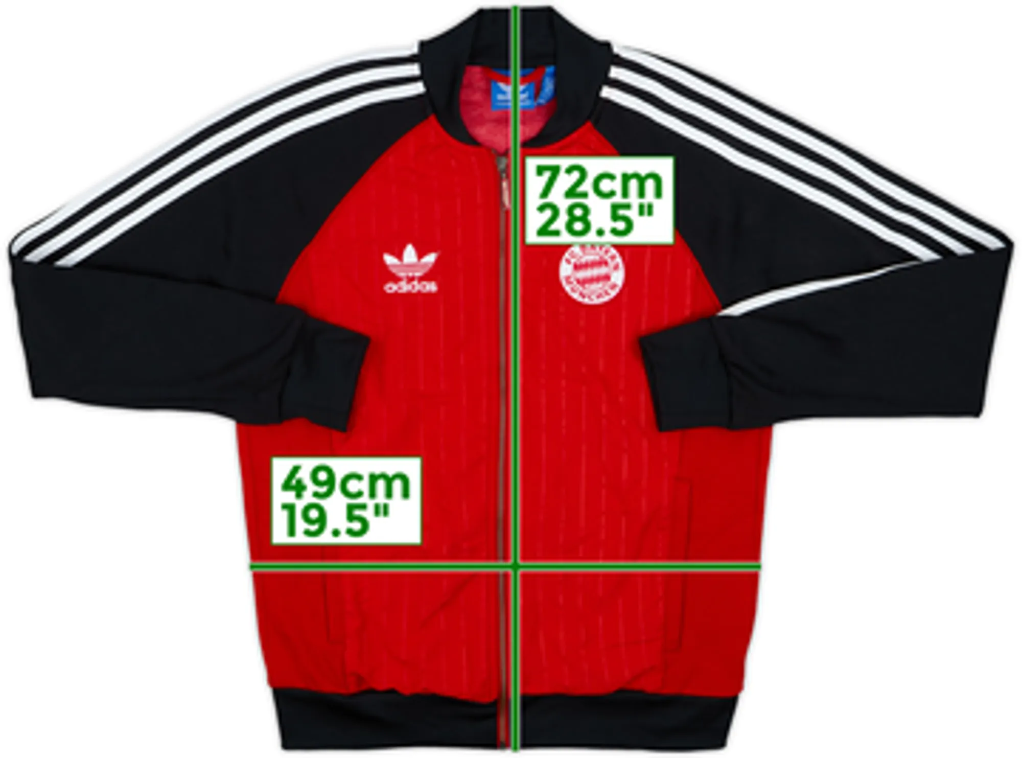 2015-16 Bayern Munich adidas Originals Track Jacket - 8/10 - (M)